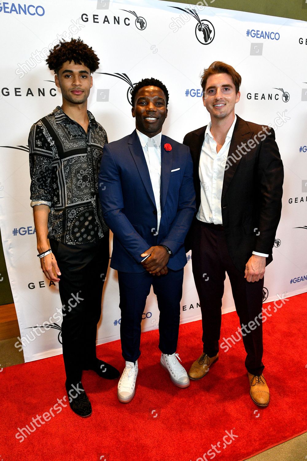 Asher Oyelowo Bo Balogun Nick Moon Editorial Stock Photo - Stock Image