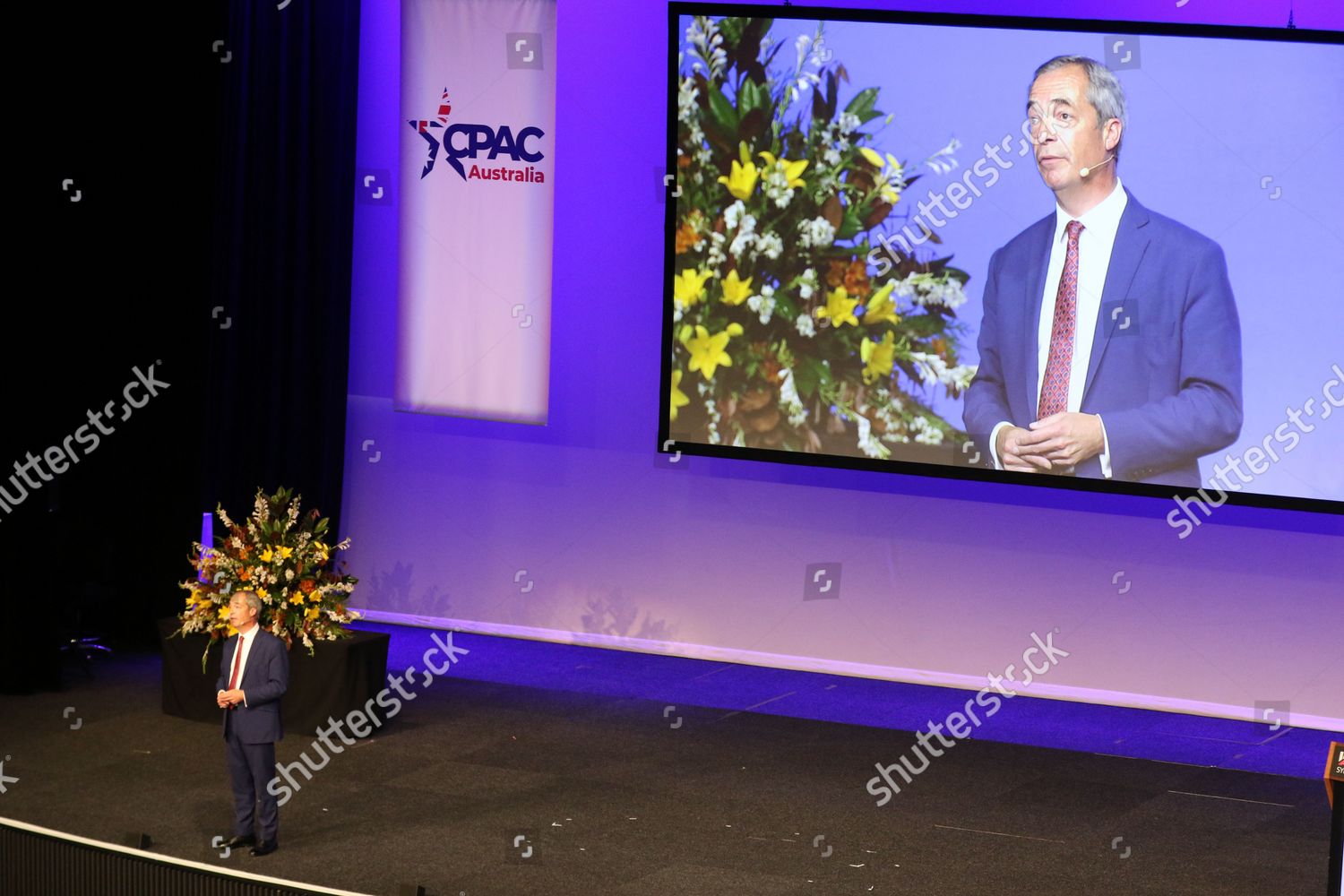 Farage Experience Pictured Nigel Farage Editorial Stock Photo - Stock ...