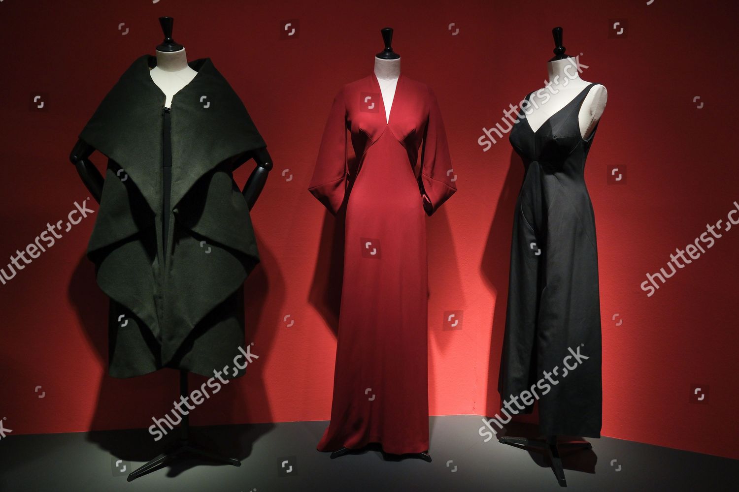 Dress By Spanish Fashion Designer Cristobal Editorial Stock Photo - Stock  Image