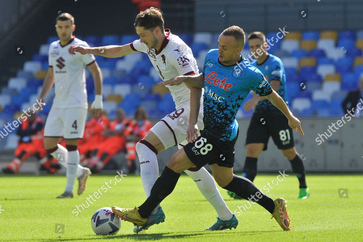 Stanislav Lobotka Player Napoliand Aleksej Miranchuk Editorial Stock ...