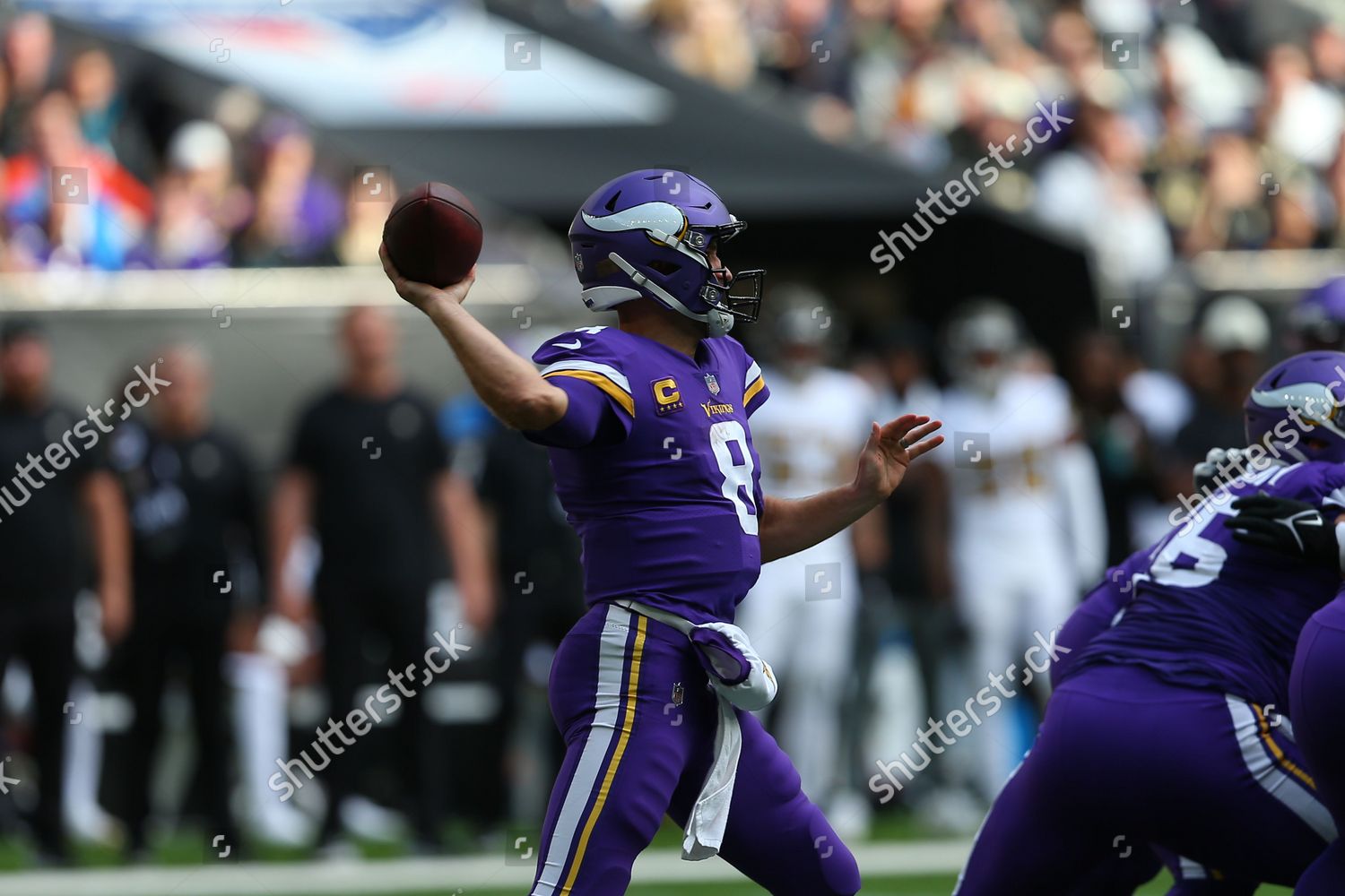 Nfl Uk Football Minnesota Vikings Versus Editorial Stock Photo