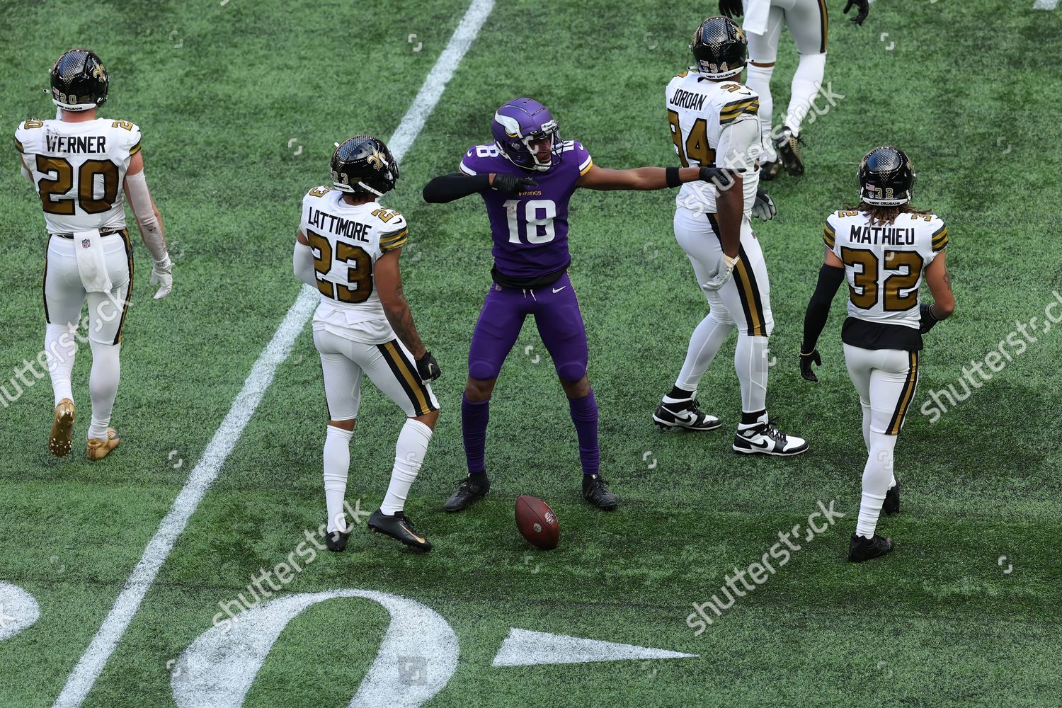 Nfl Uk Football Minnesota Vikings Versus Editorial Stock Photo - Stock  Image