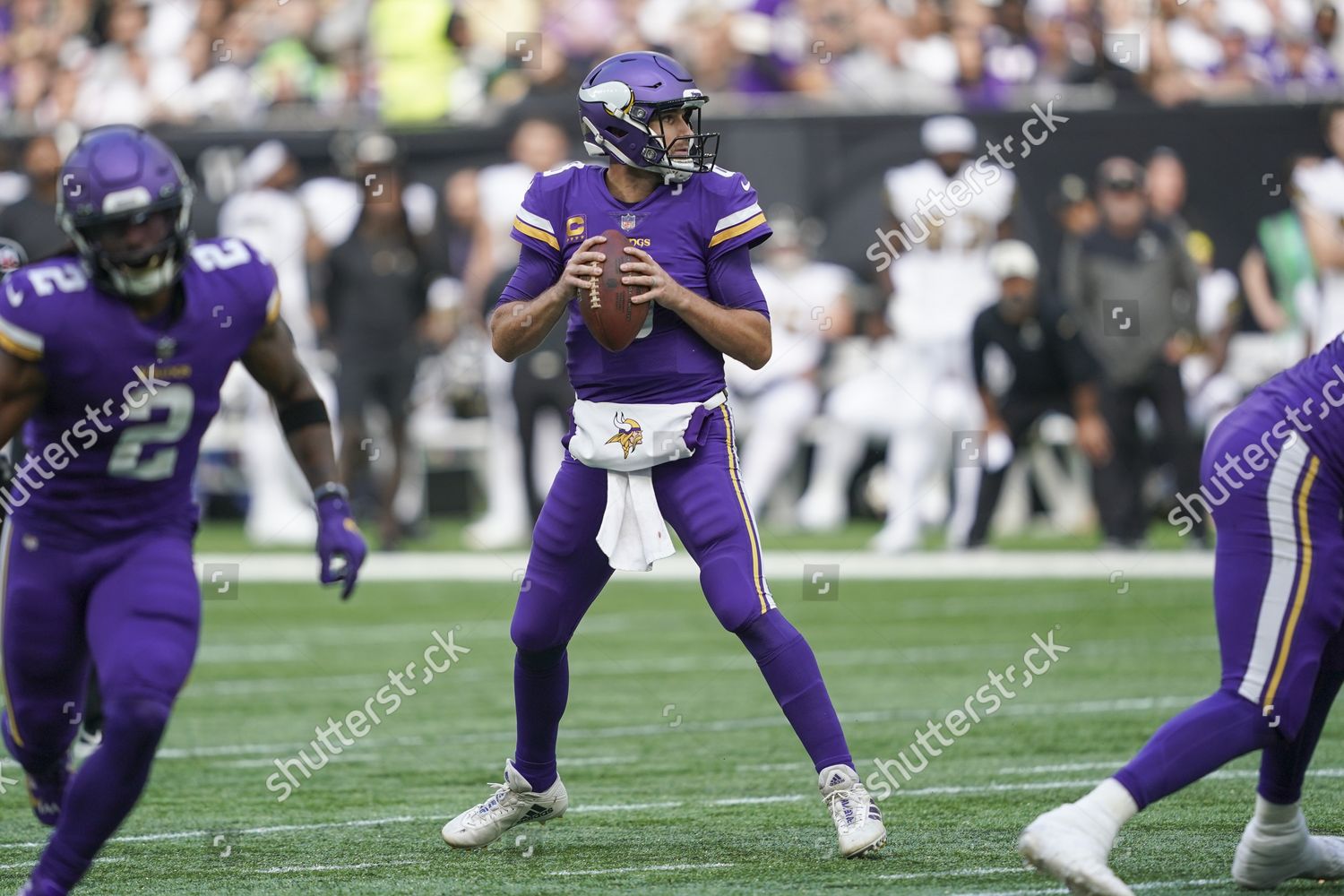 Minnesota Vikings Quarterback Kirk Cousins 8 Editorial Stock Photo