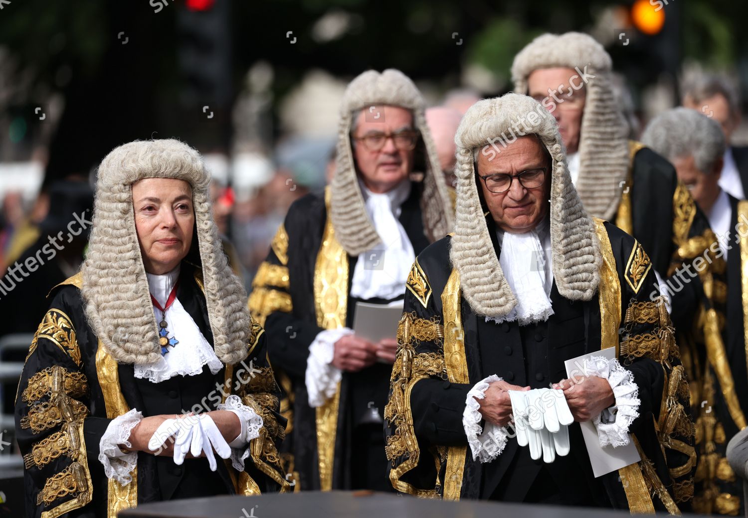 Judges Kings Counsel Seen Start Legal Editorial Stock Photo Stock