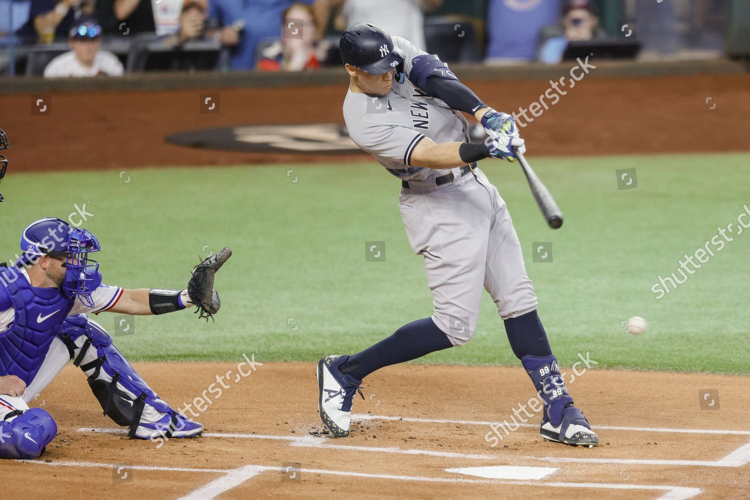 New York Yankees Center Fielder Aaron Editorial Stock Photo Stock