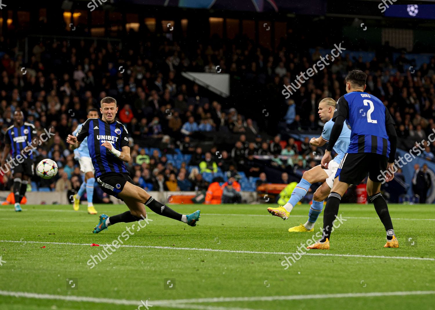 Erling Haaland Manchester City Scores 1st Editorial Stock Photo - Stock ...