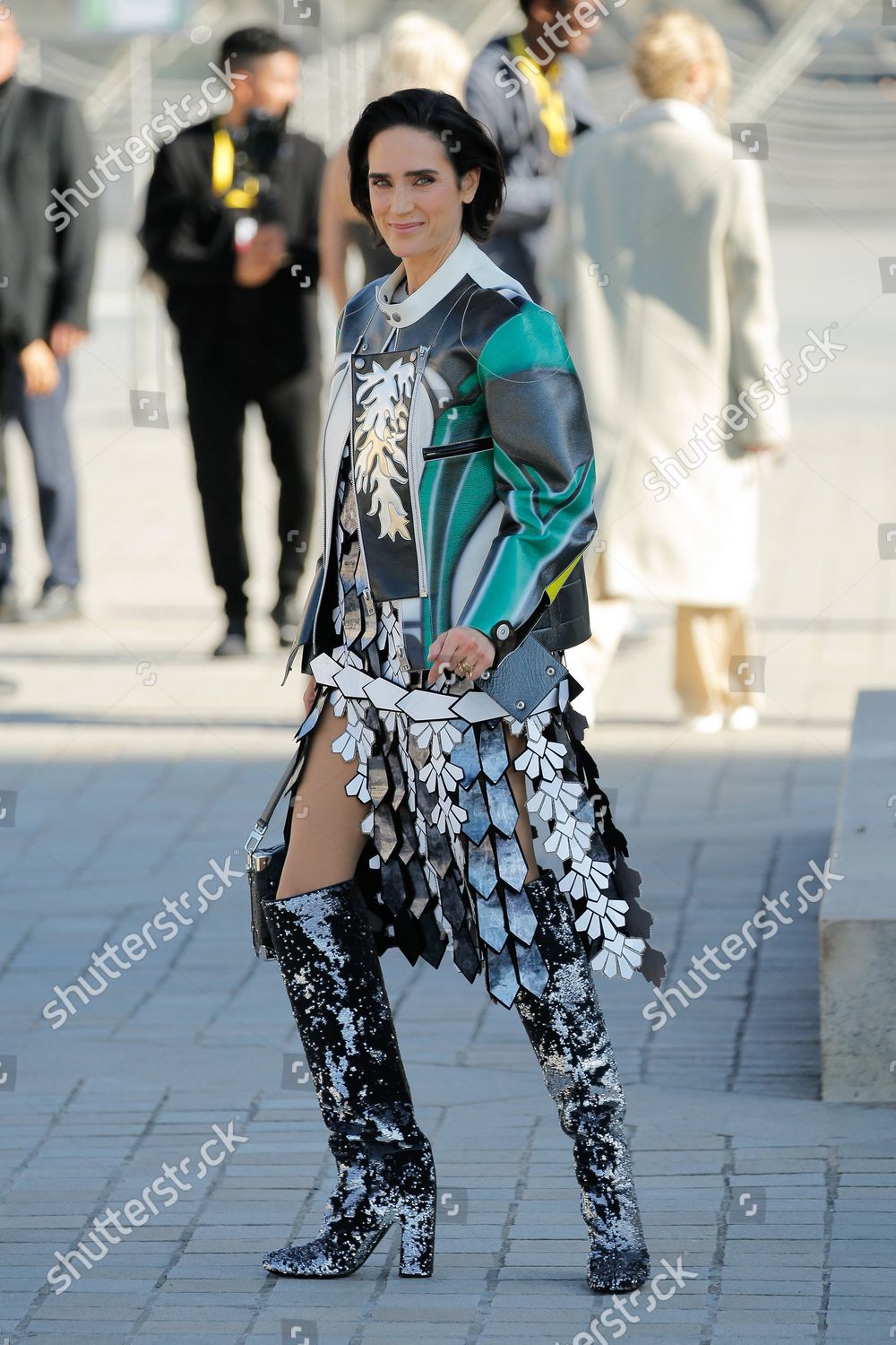 Jennifer Connelly Outside Arrivals Louis Vuitton Editorial Stock