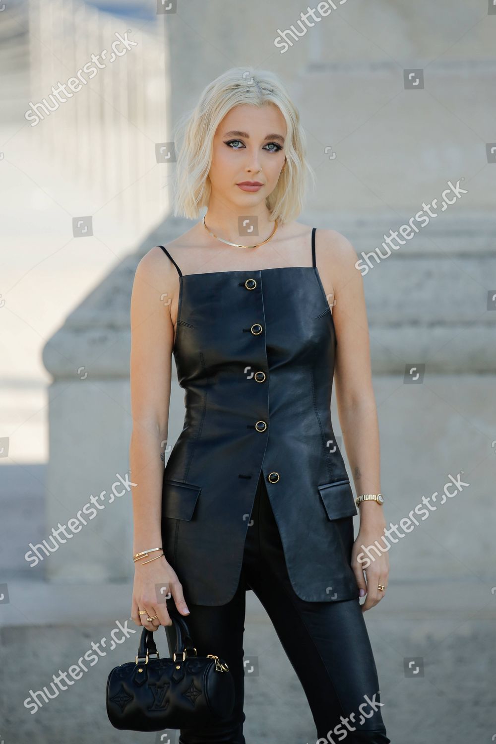 Emma Chamberlain Outside Arrivals Louis Vuitton Editorial Stock Photo -  Stock Image