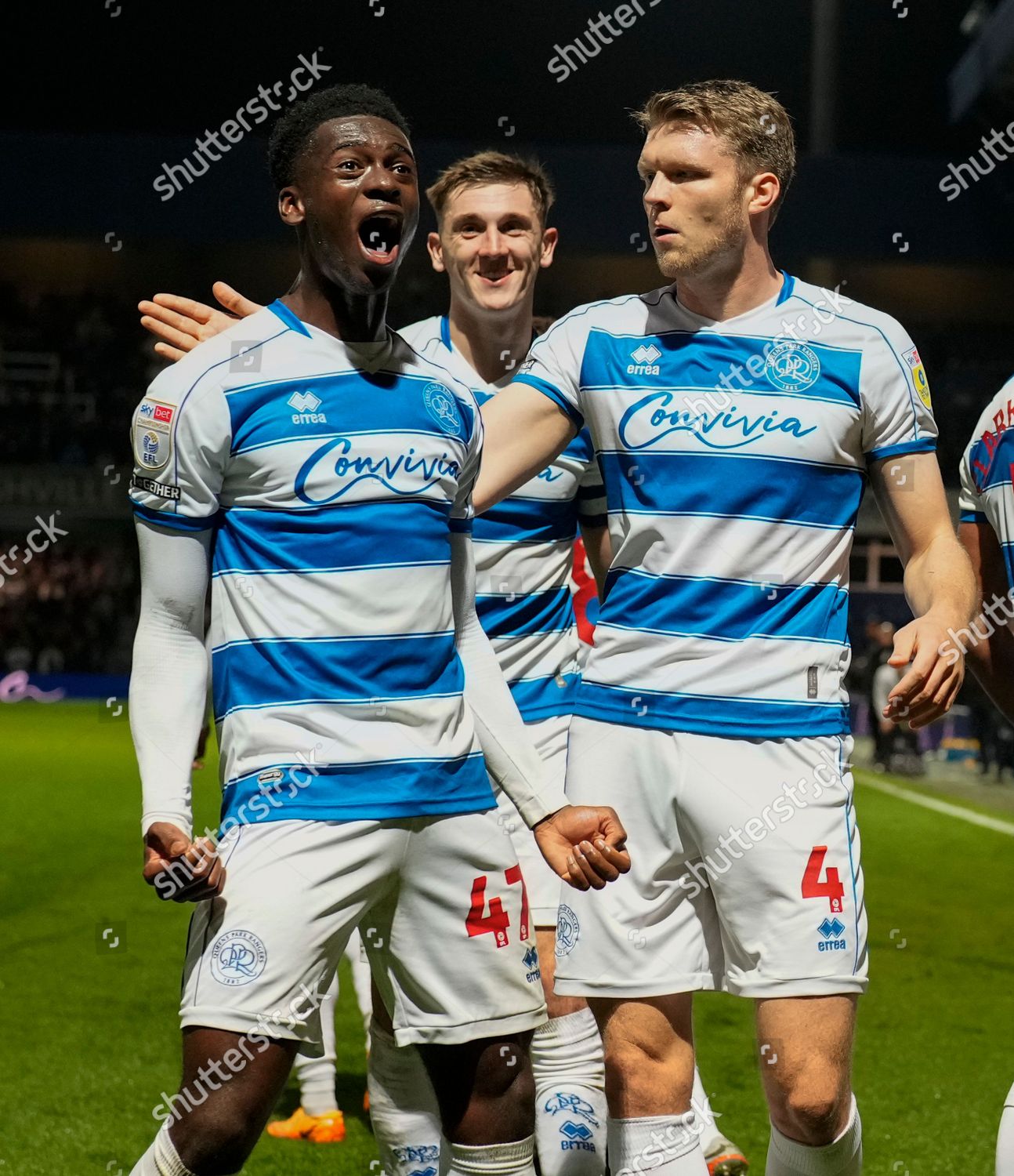 Qpr Celebrate Winning Goal Scored By Editorial Stock Photo - Stock ...