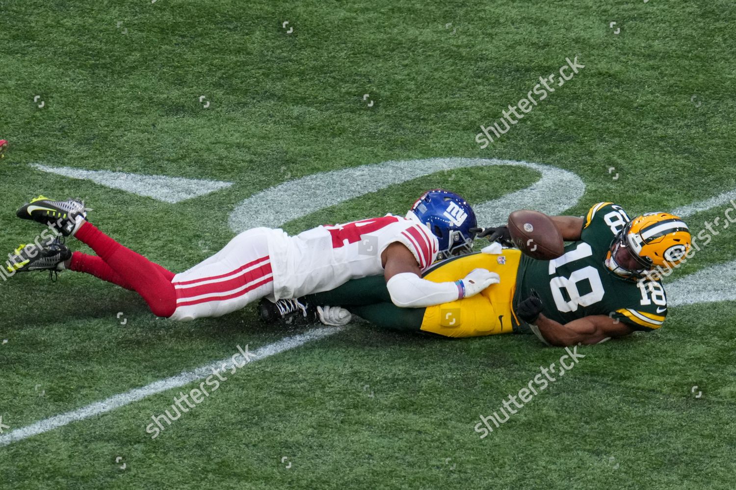 Green Bay Packers Wide Receiver Randall Editorial Stock Photo - Stock Image