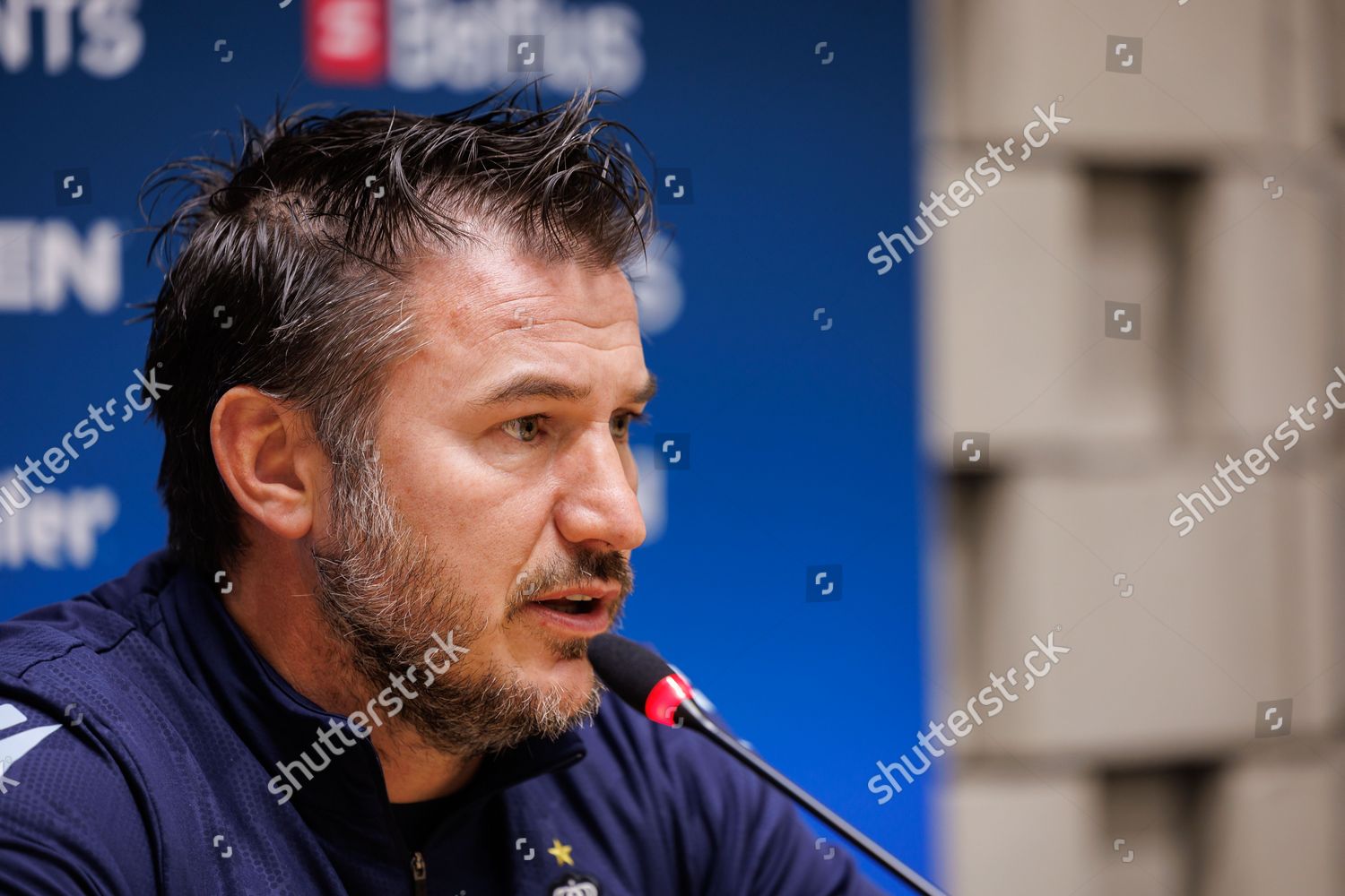 Clubs Head Coach Carl Hoefkens Pictured Editorial Stock Photo Stock