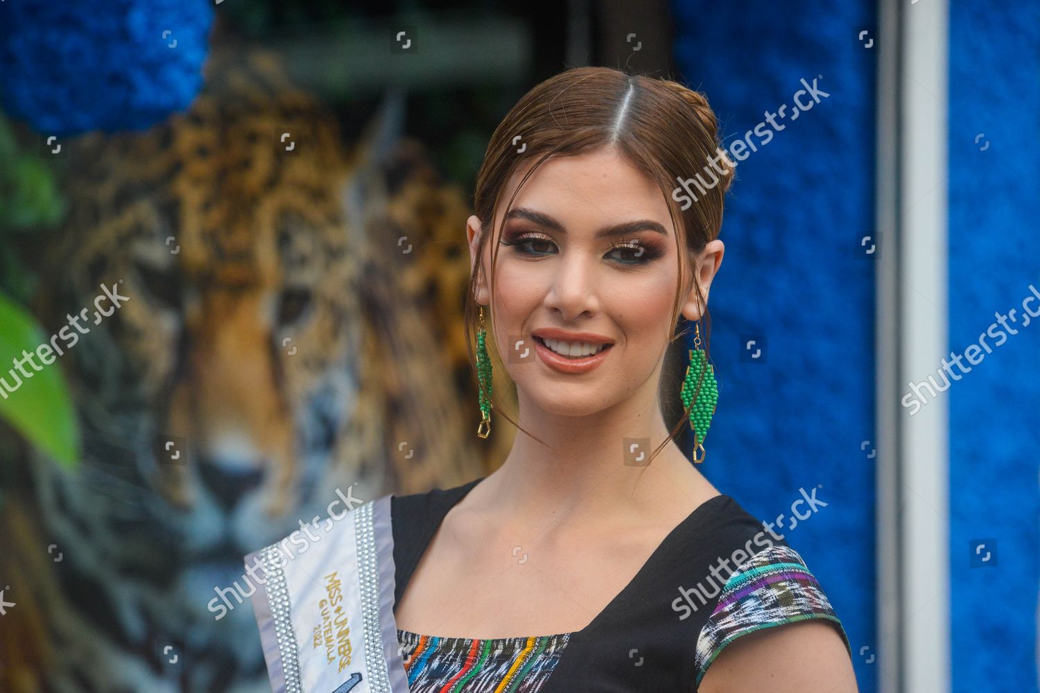 Miss Universe Guatemala Ivana Batchelor Participates Editorial Stock