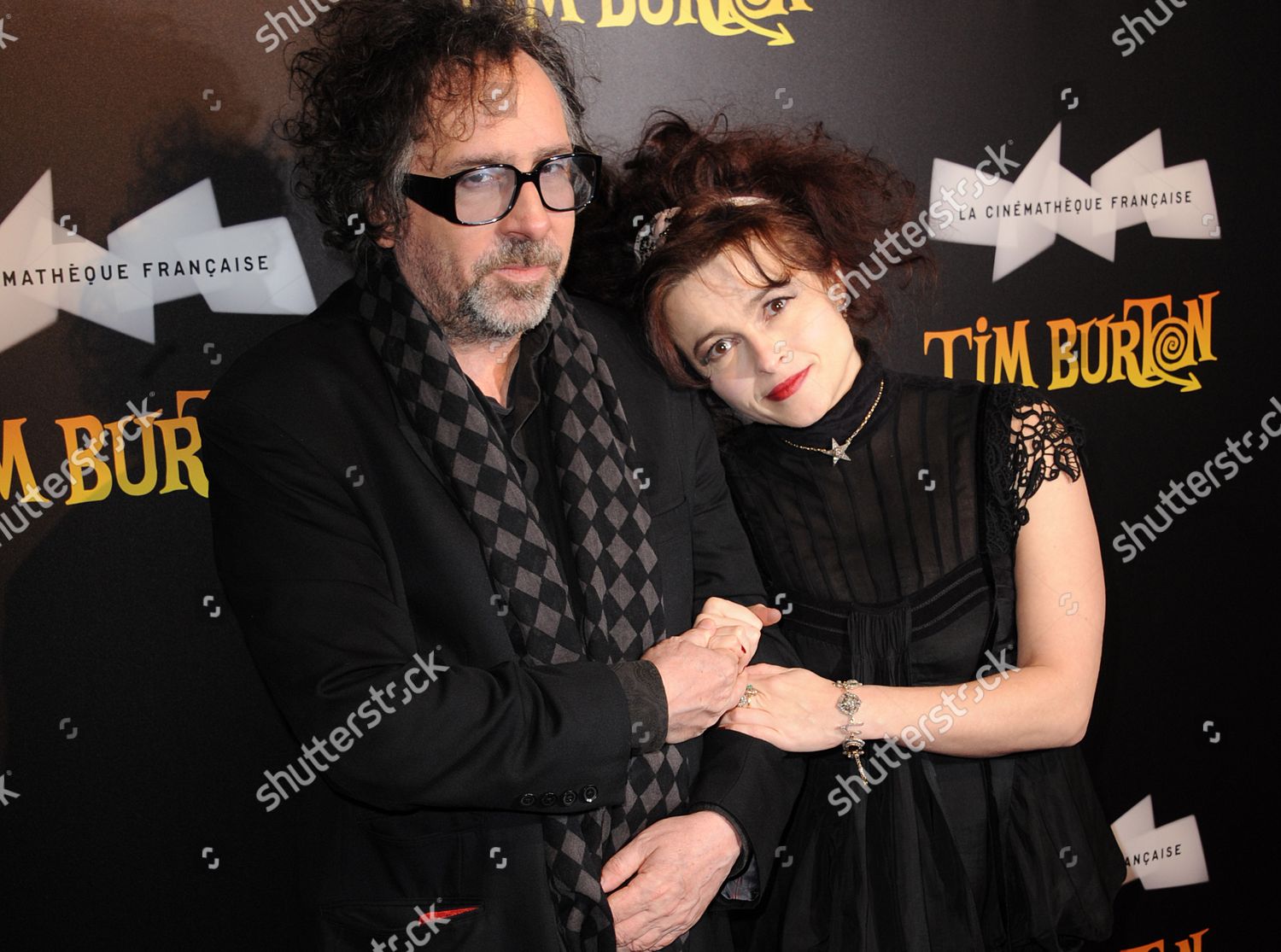 Tim Burton His Wife Helena Bonhamcarter Editorial Stock Photo - Stock ...