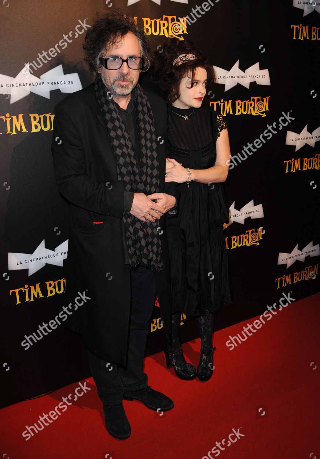 Tim Burton His Wife Helena Bonhamcarter Editorial Stock Photo - Stock ...