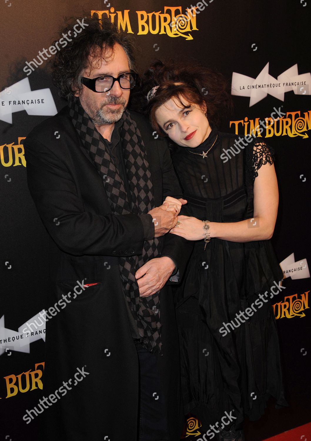 Tim Burton His Wife Helena Bonhamcarter Editorial Stock Photo - Stock ...