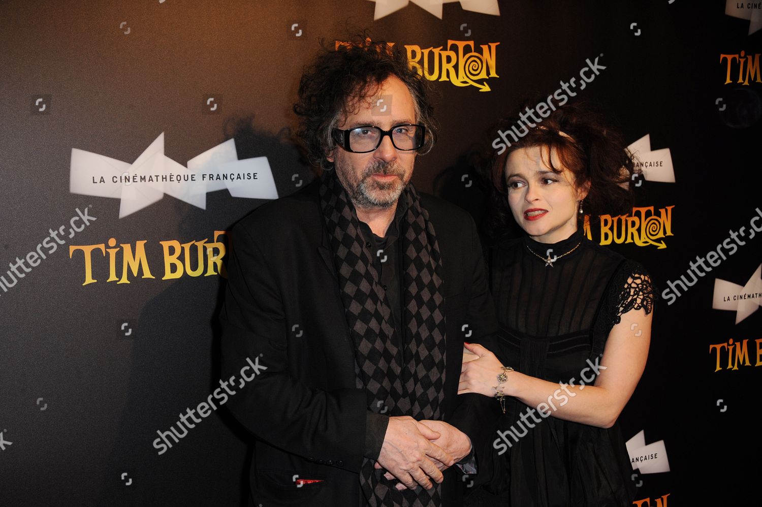 Tim Burton His Wife Helena Bonhamcarter Editorial Stock Photo - Stock ...