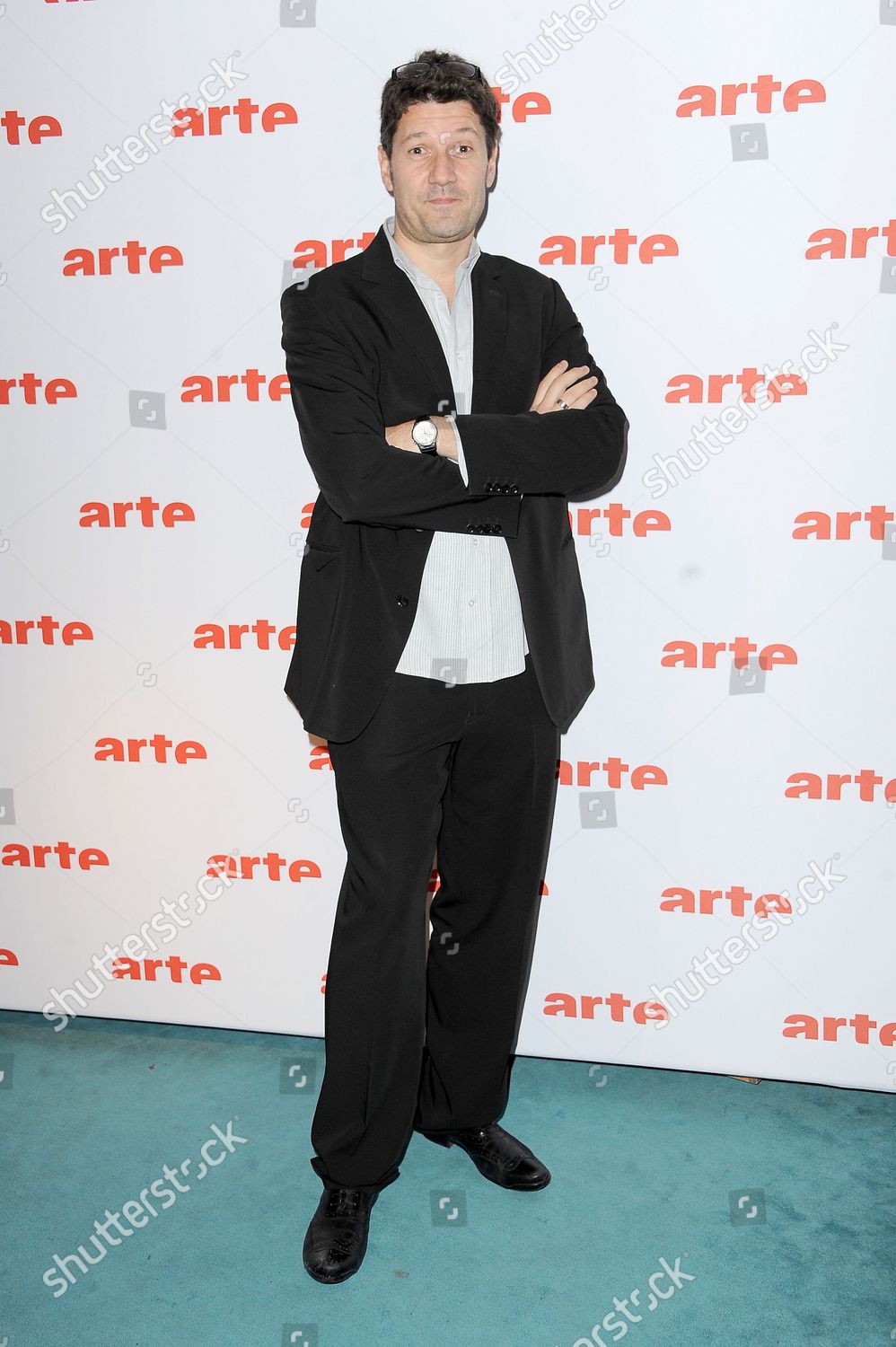 William Irigoyen Attending Press Conference About Editorial Stock Photo