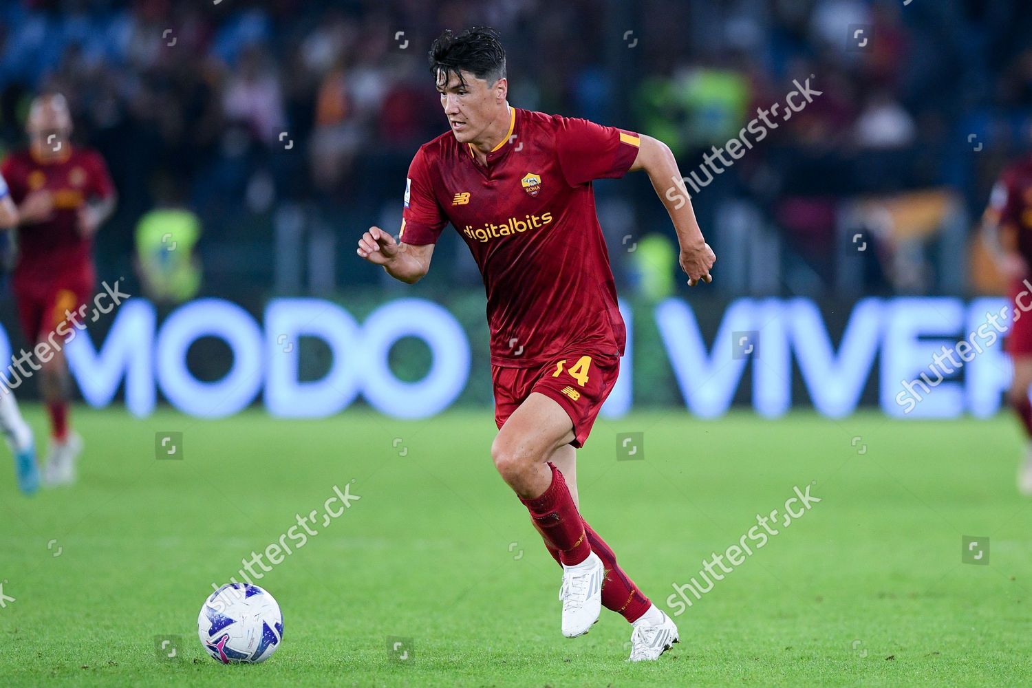 Eldor Shomurodov Roma During Serie Match Editorial Stock Photo - Stock ...
