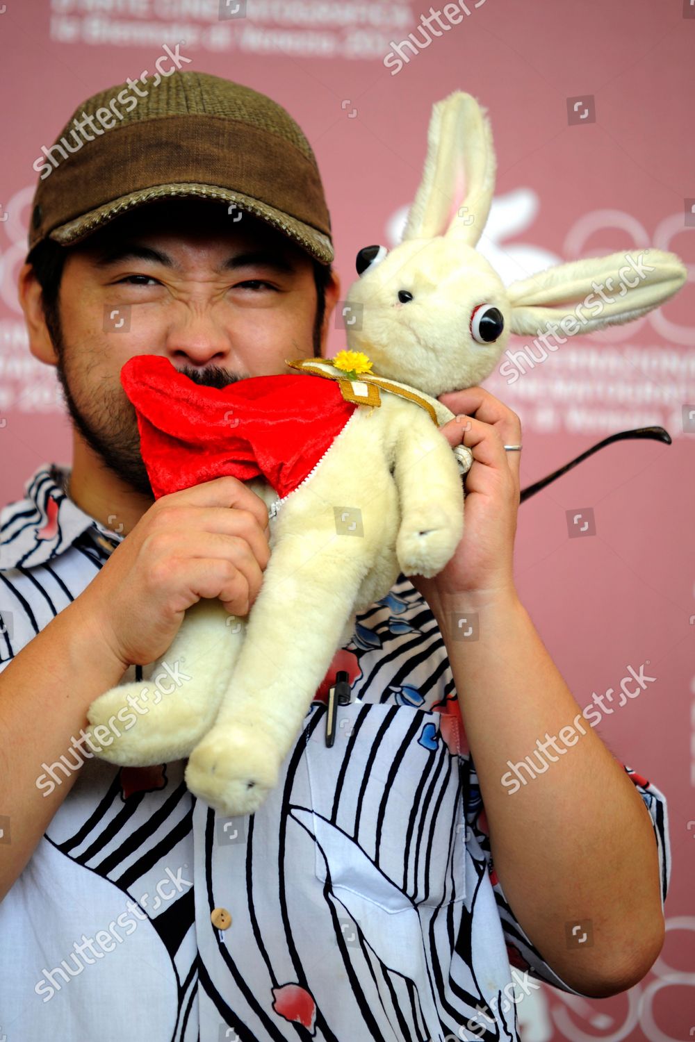 Japanese Director Takashi Shimizu Attending Rabbit Editorial Stock ...