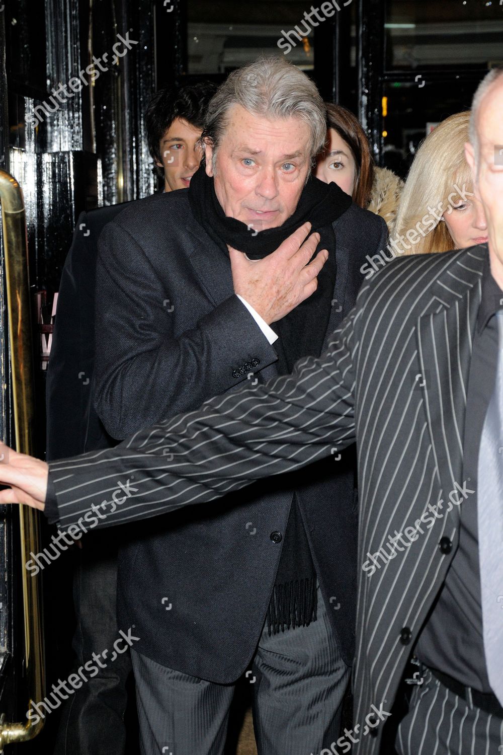Alain Delon Daughter Anouchka Delon After Editorial Stock Photo - Stock ...
