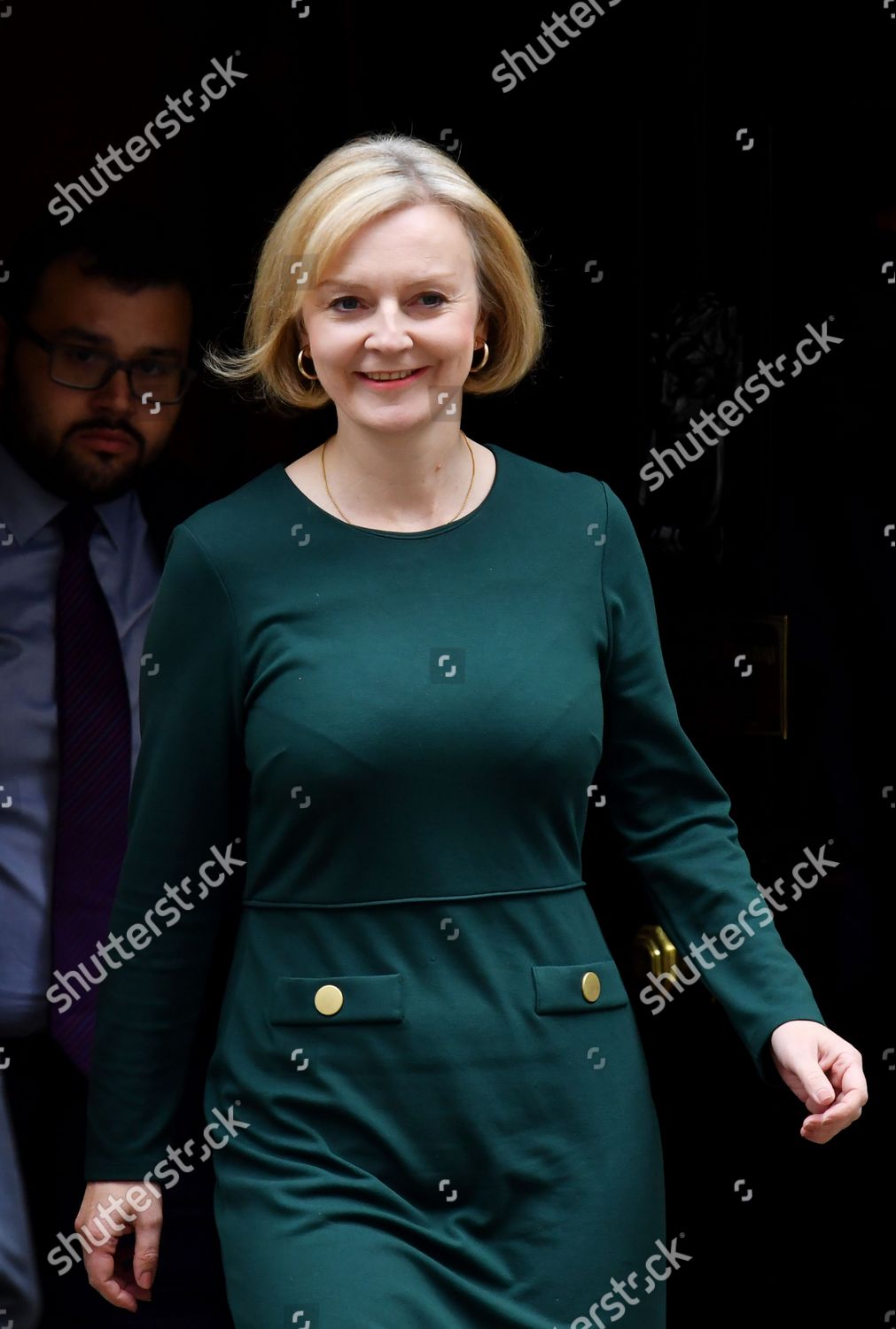 Pm Liz Truss Leaves No10 Downing Editorial Stock Photo - Stock Image ...