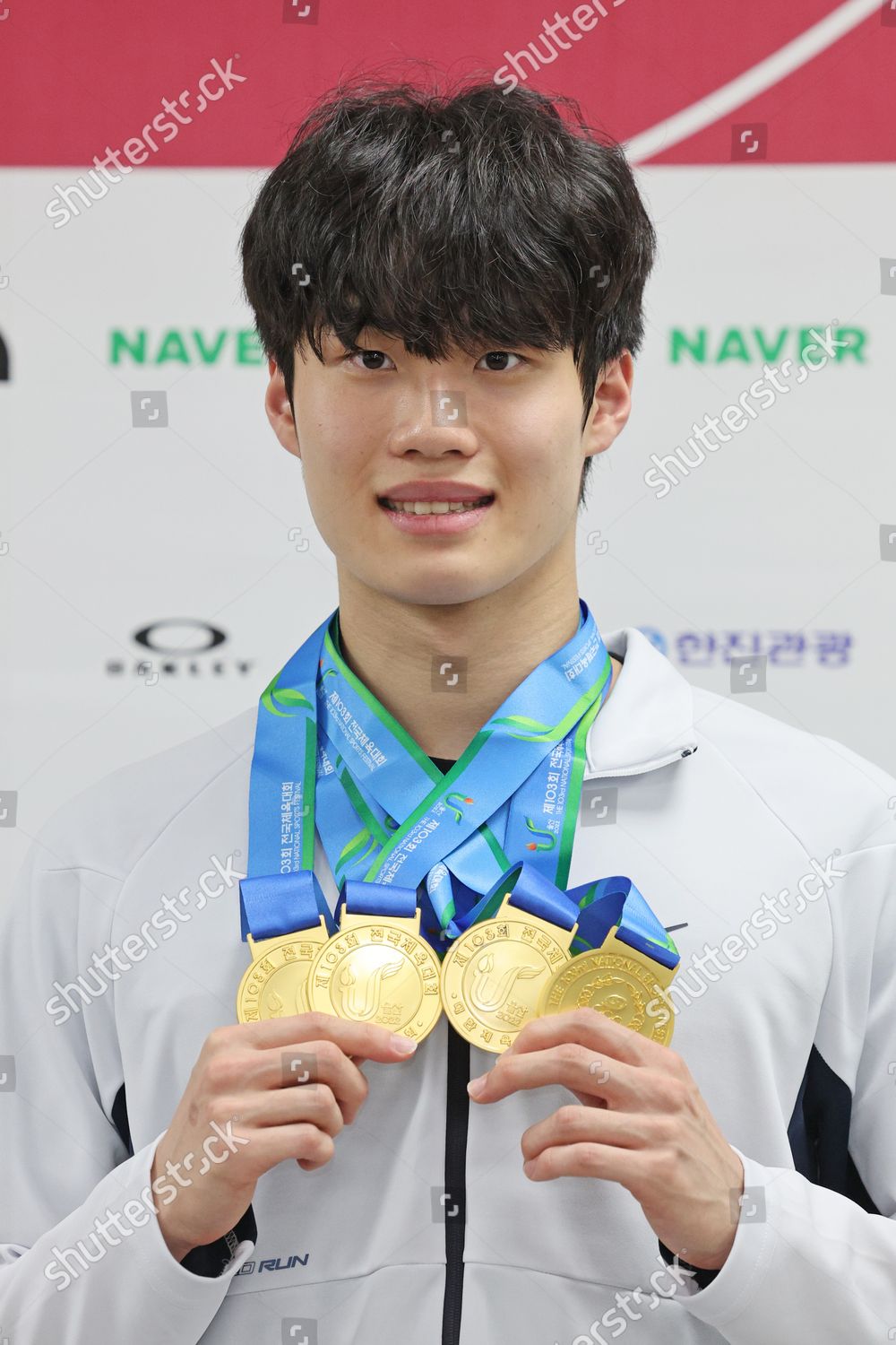 South Korean Swimming Sensation Hwang Sunwoo Editorial Stock Photo