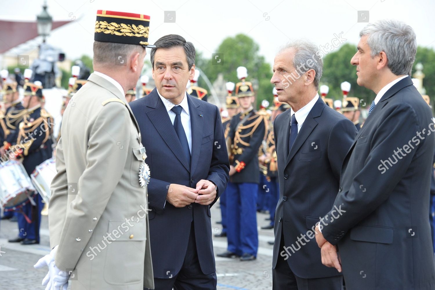 Hubert Falco Francois Fillon Herve Morin Editorial Stock Photo - Stock ...