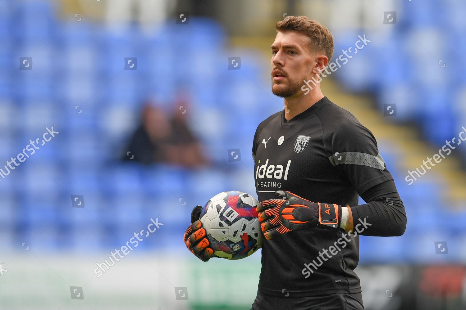 West Bromwich Albion Goalkeeper Alex Palmer Editorial Stock Photo ...