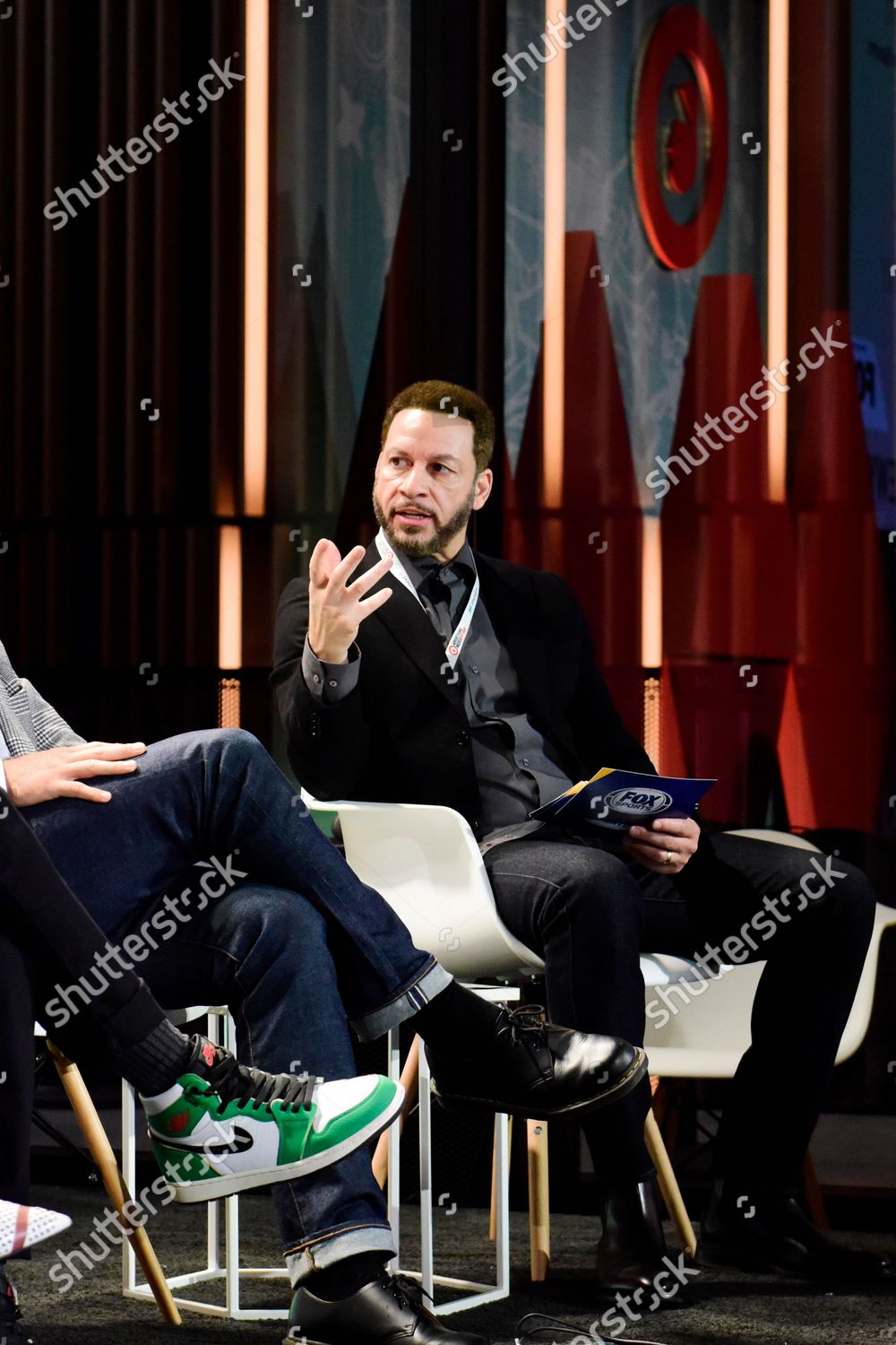 Chris Broussard Fs1 Cohost First Things Editorial Stock Photo - Stock ...