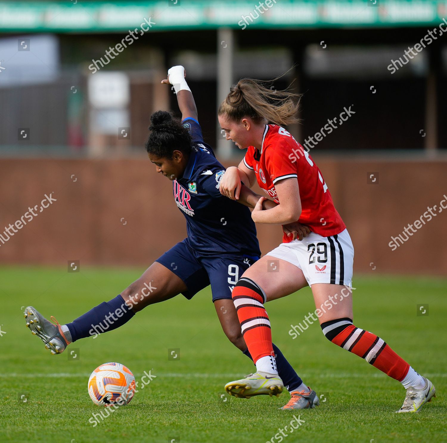 Saffron Jordan 9 Blackburn Rovers Mia Editorial Stock Photo Stock