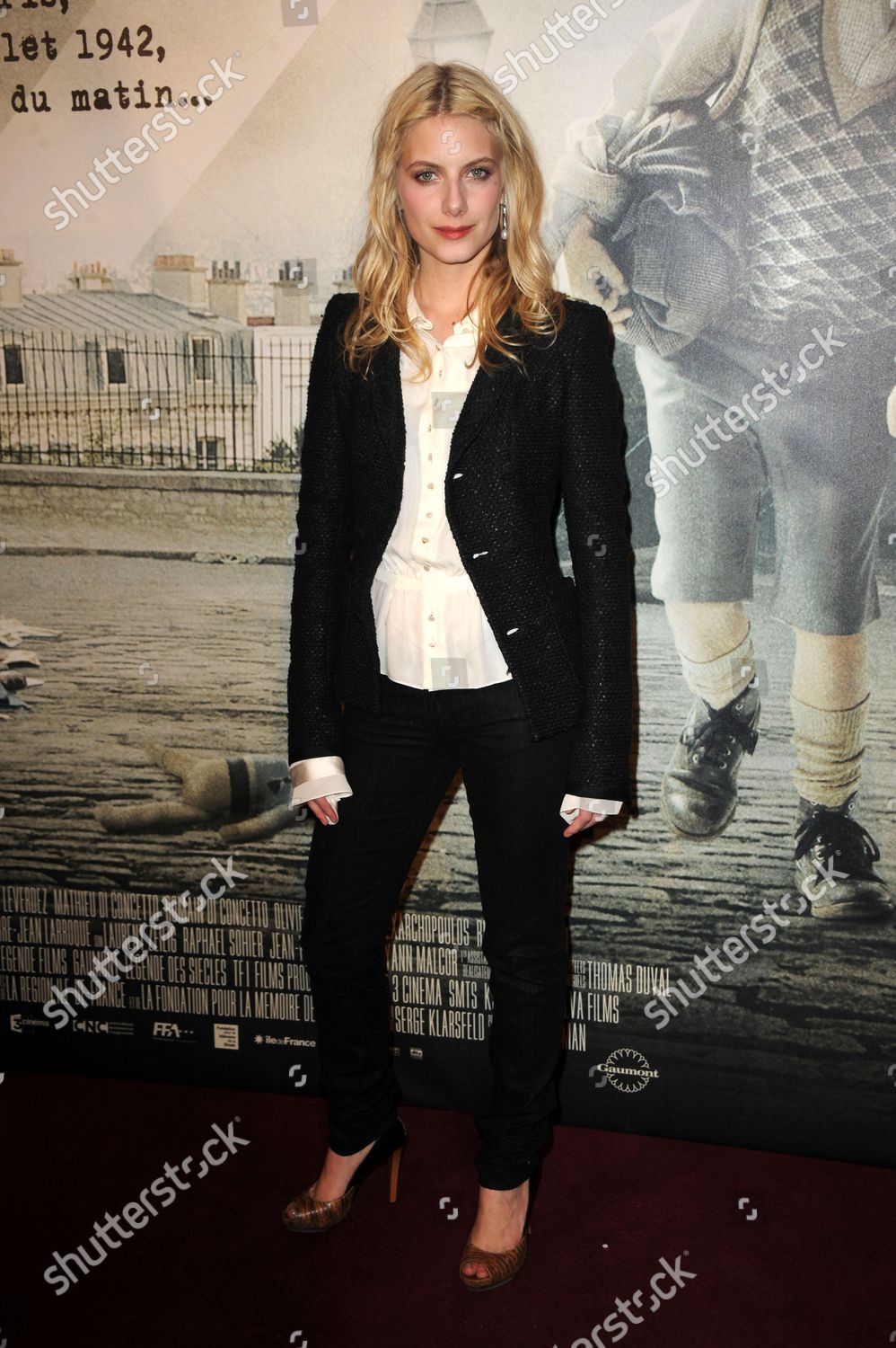 Melanie Laurent Arriving Premiere La Rafle Editorial Stock Photo