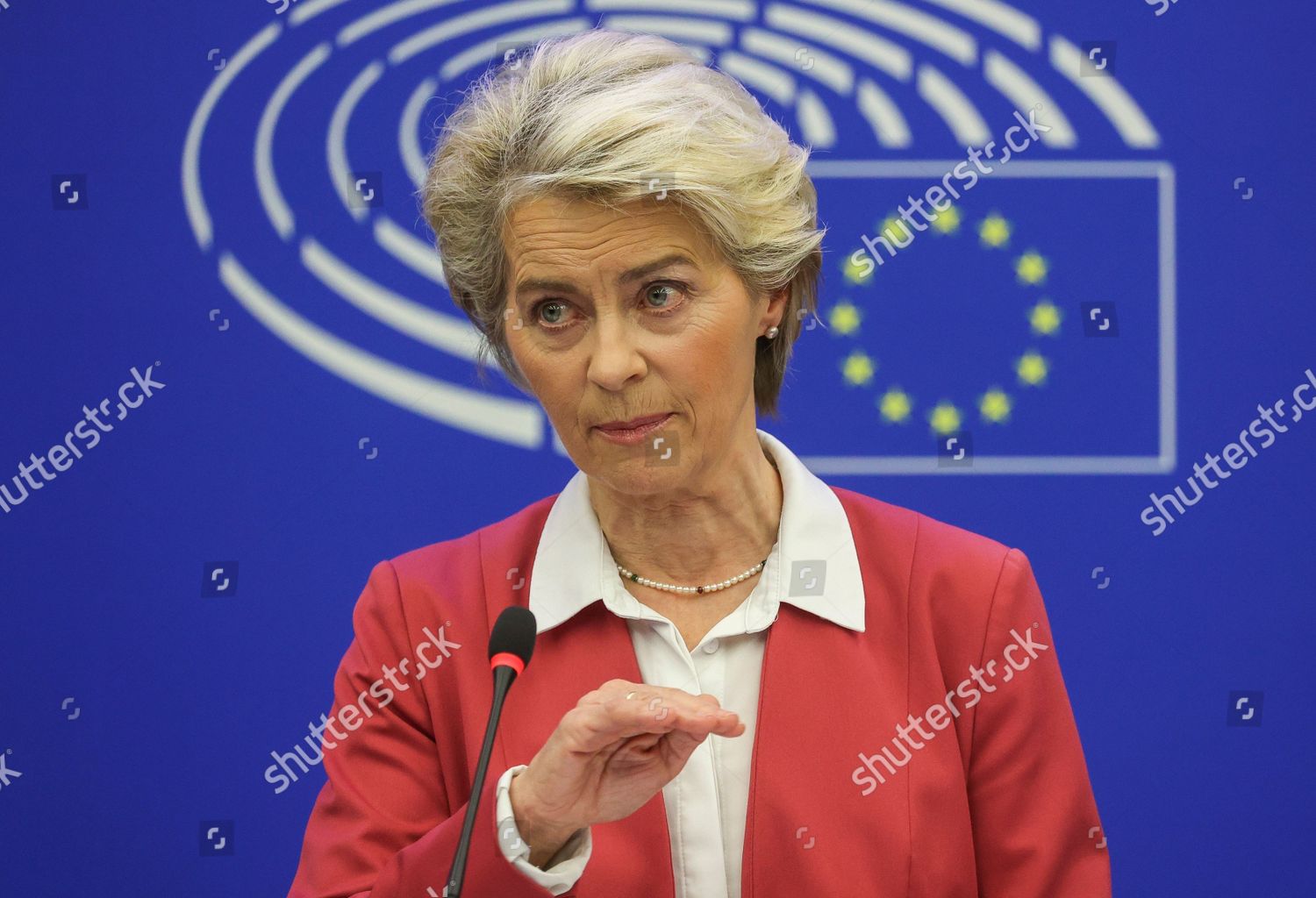 European Commission President Ursula Von Der Editorial Stock Photo ...