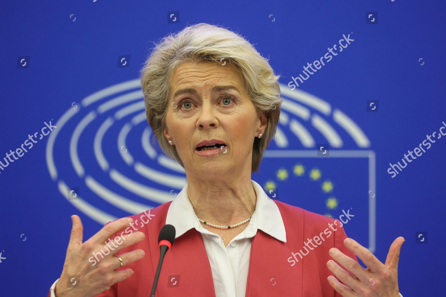 European Commission President Ursula Von Der Editorial Stock Photo ...