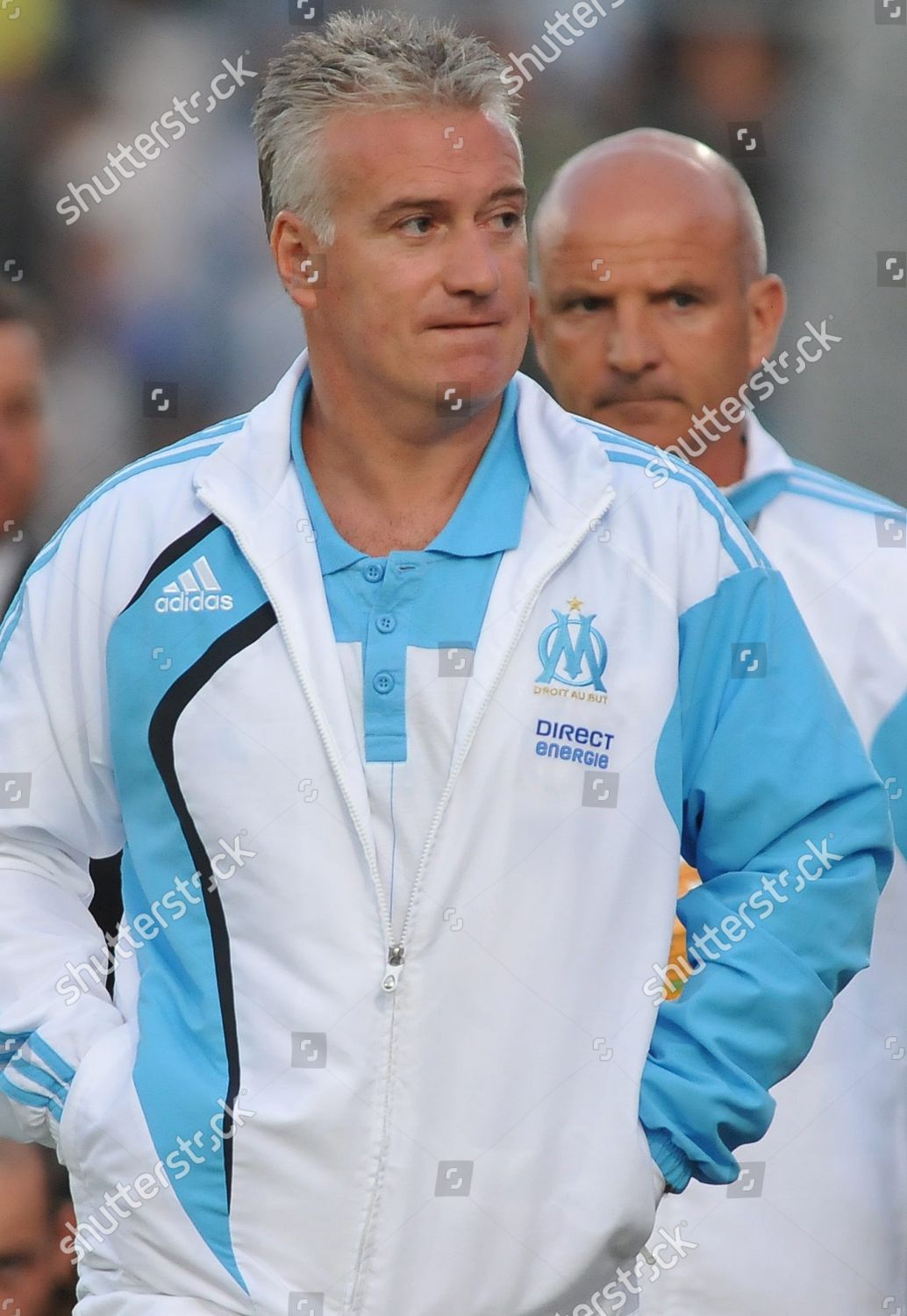Coach Olympique De Marseille Didier Deschamps Editorial Stock Photo