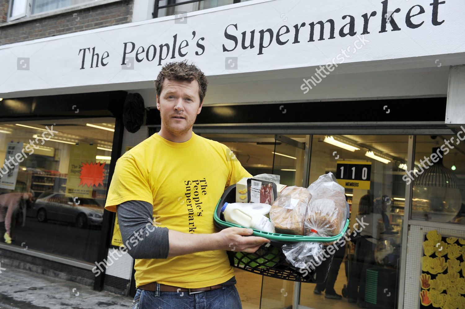 Peoples Supermarket Launches Holborn Today Arthur Editorial Stock Photo