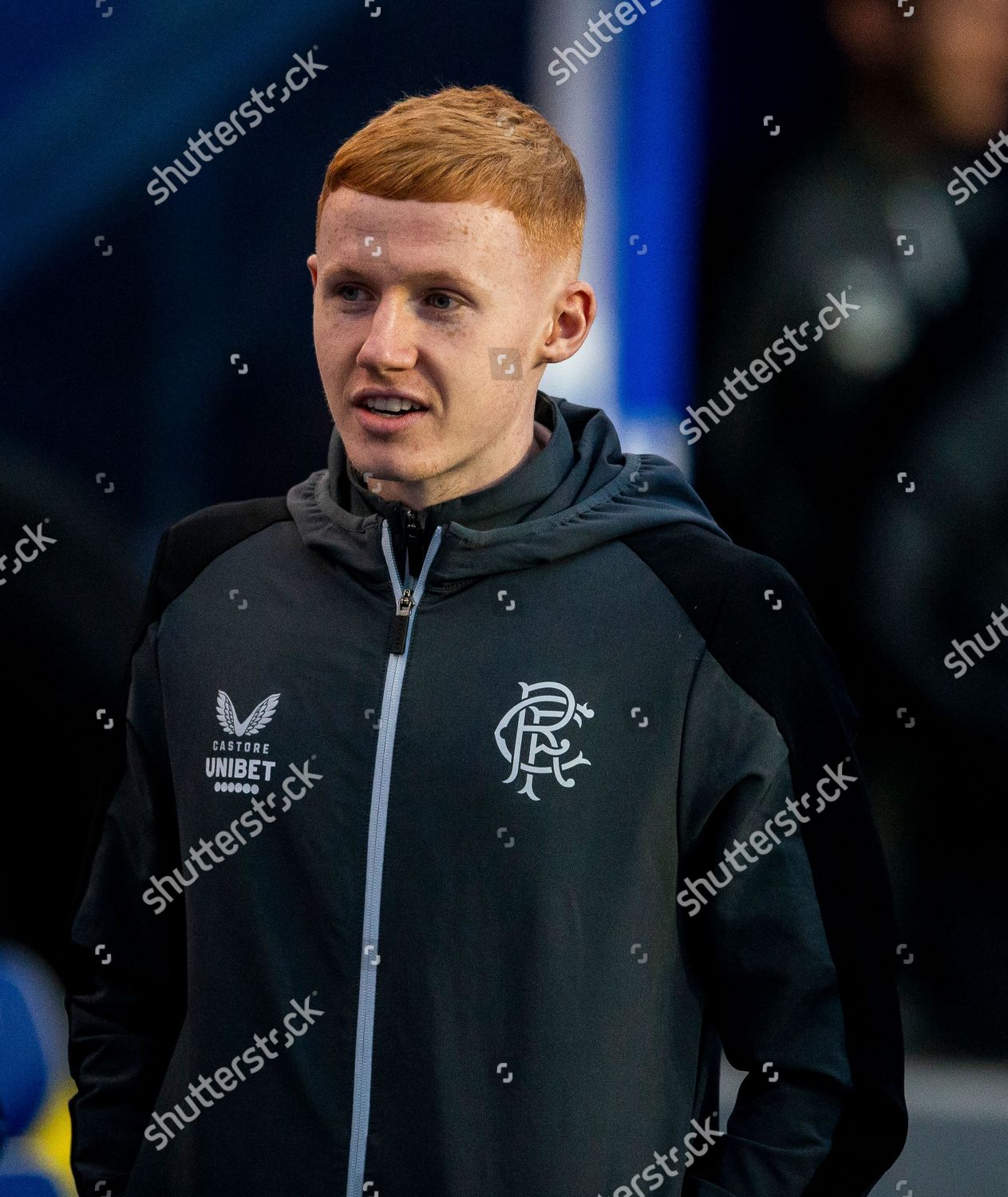 Rangers Defender Adam Devine Arrives Stadium Editorial Stock Photo ...