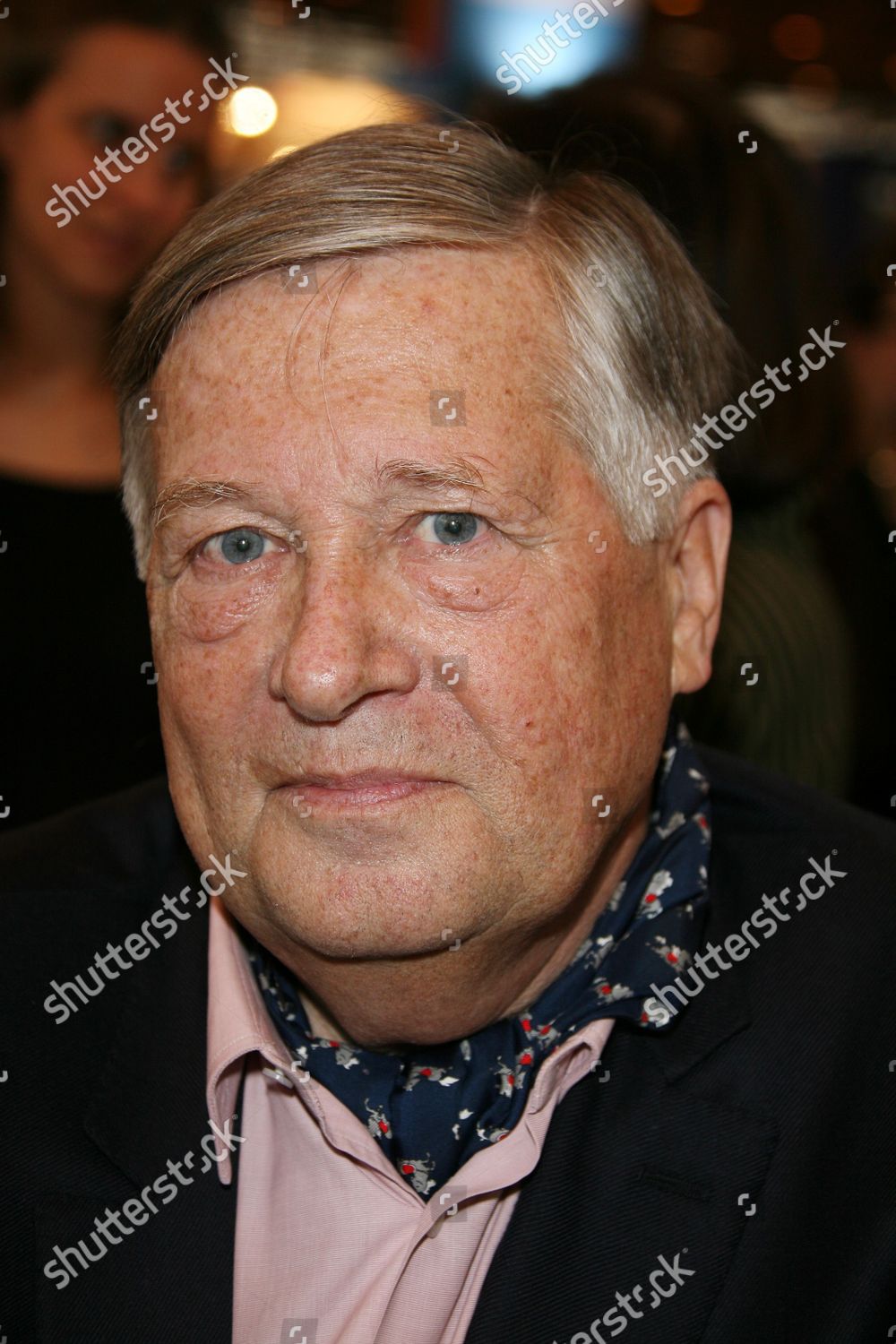 Alain Duhamel Poses During Paris Book Editorial Stock Photo Stock