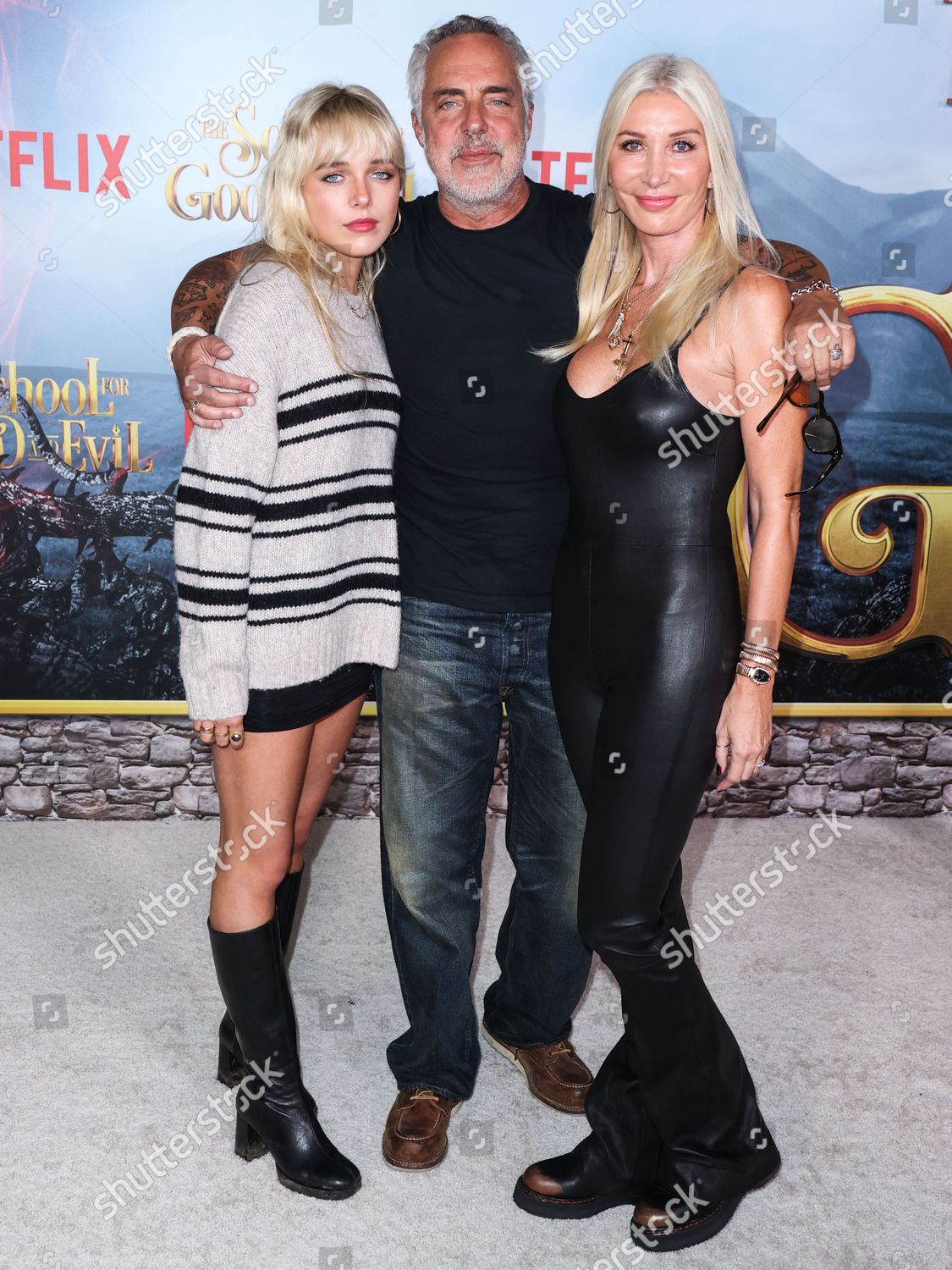 Cora Mcbride Walling Welliver Titus Welliver Editorial Stock Photo