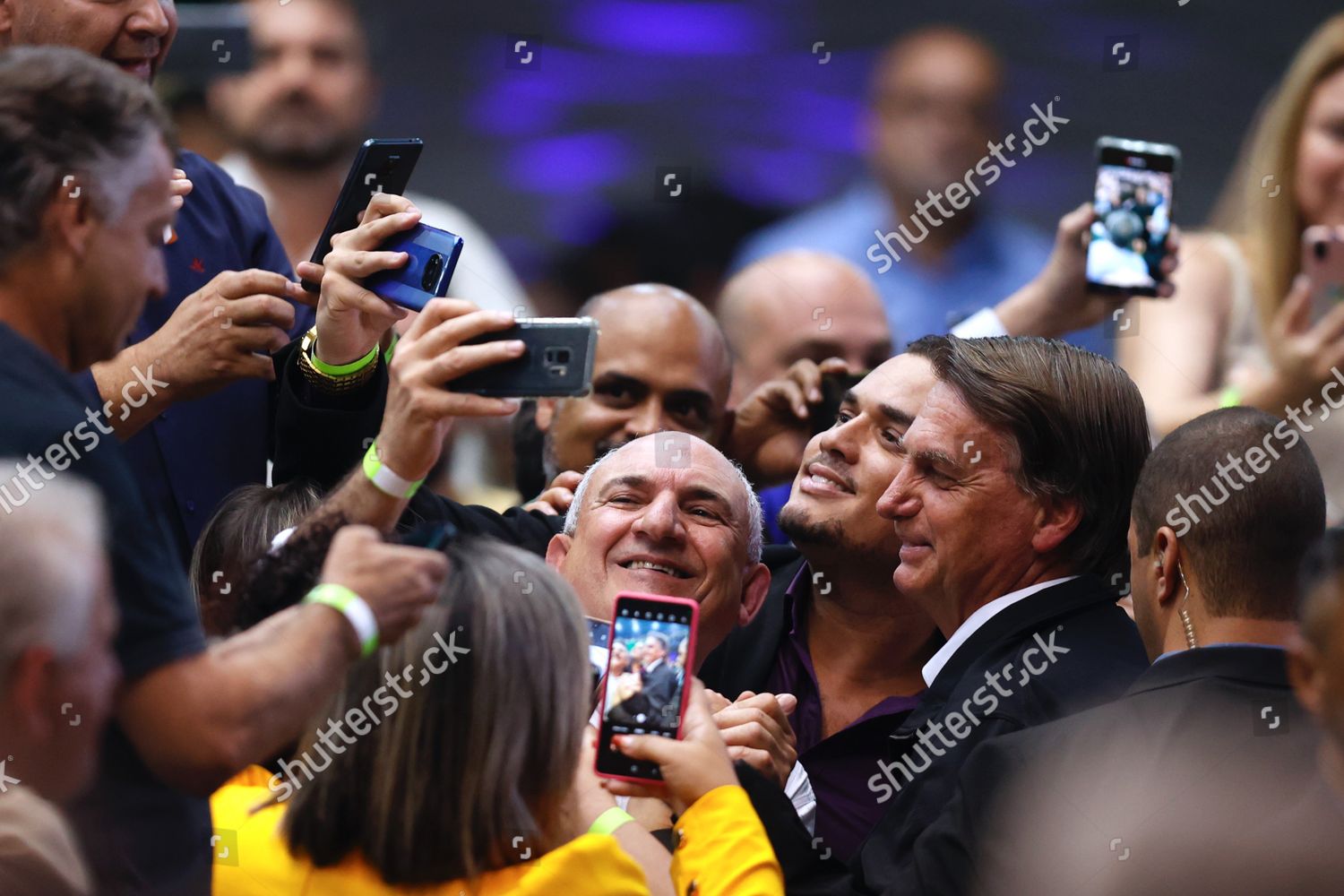 Brazilian President Jair Bolsonaro Poses Photos Editorial Stock Photo ...