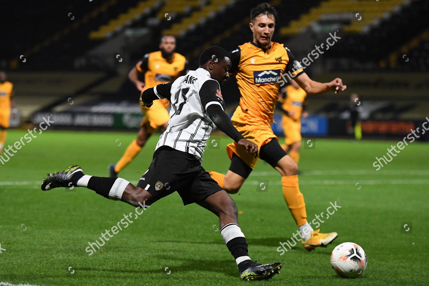 Aaron Nemane Notts County Action During Editorial Stock Photo - Stock ...