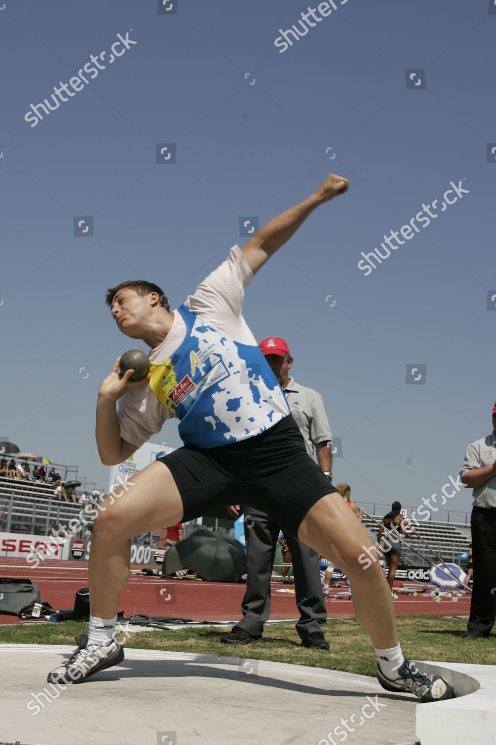 Frances Laurence Manfredi Competes On Womens Editorial Stock Photo