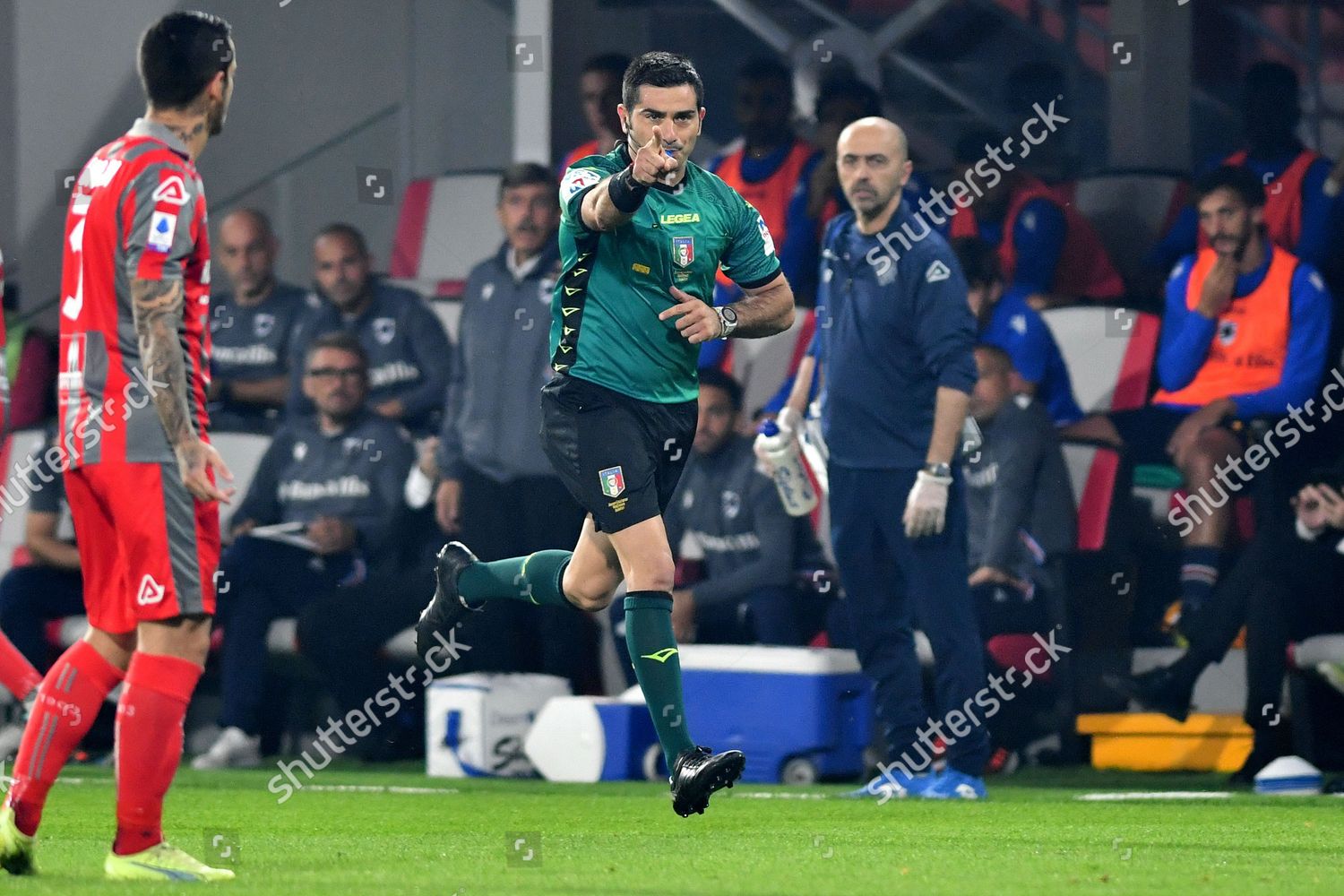 Referee Fabio Maresca Editorial Stock Photo Stock Image Shutterstock