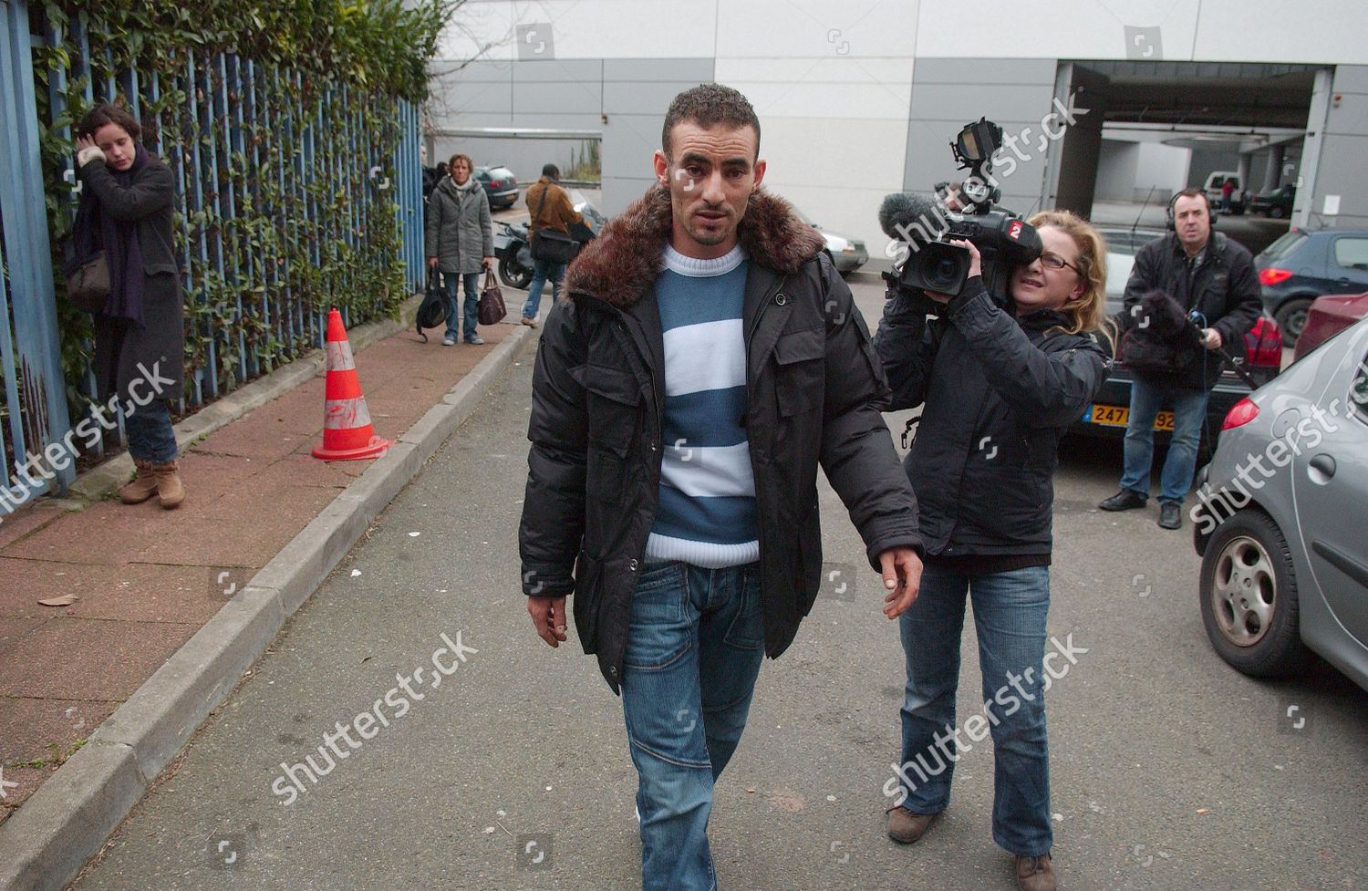 Bilal Khalifa Ben Messaoud Arrives Police Editorial Stock Photo - Stock ...