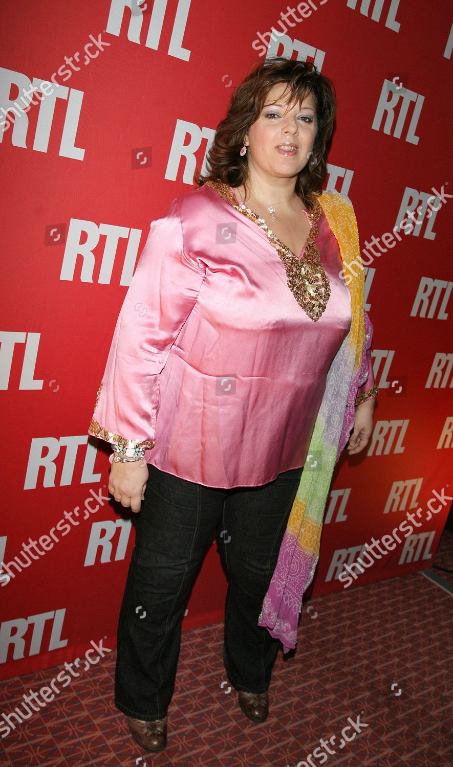 Laurence Boccolini Arrives Celebration Party French Editorial Stock