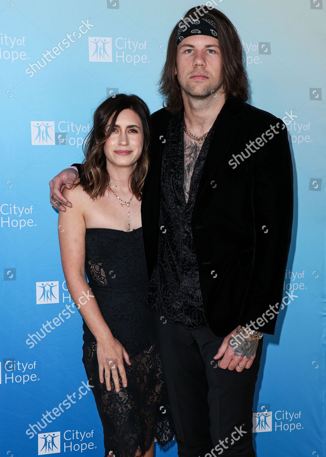Fleur Shomo Husbandamerican Singer Caleb Shomo Editorial Stock Photo