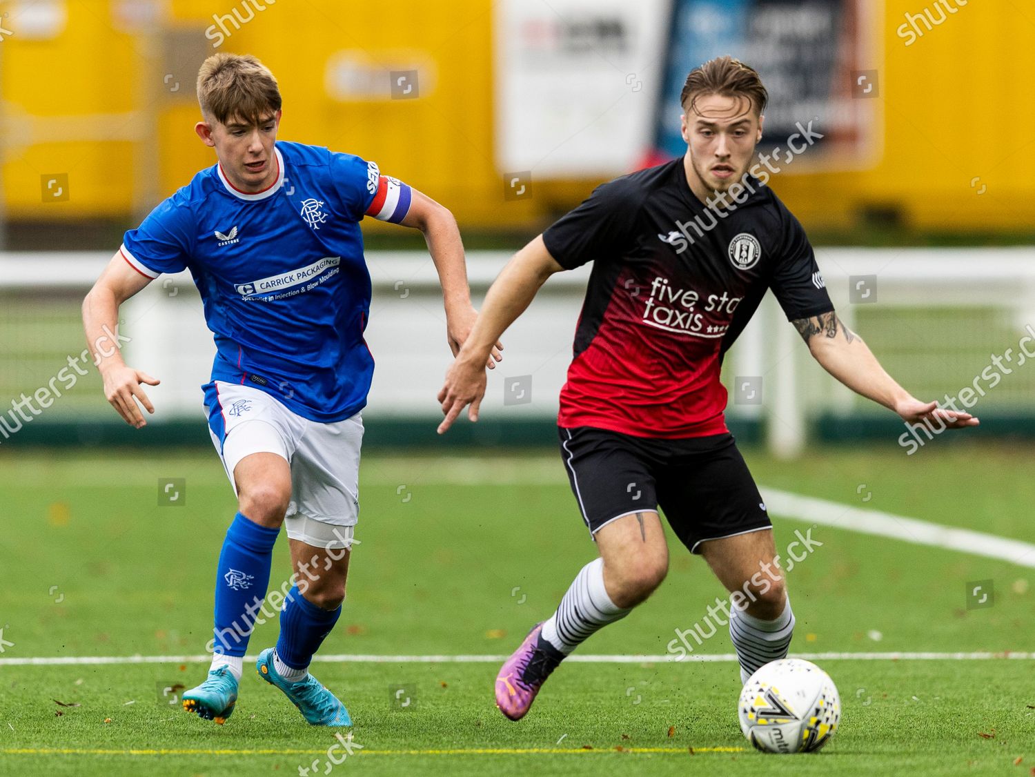 Rangers B Team Defender Robbie Fraser Editorial Stock Photo - Stock ...