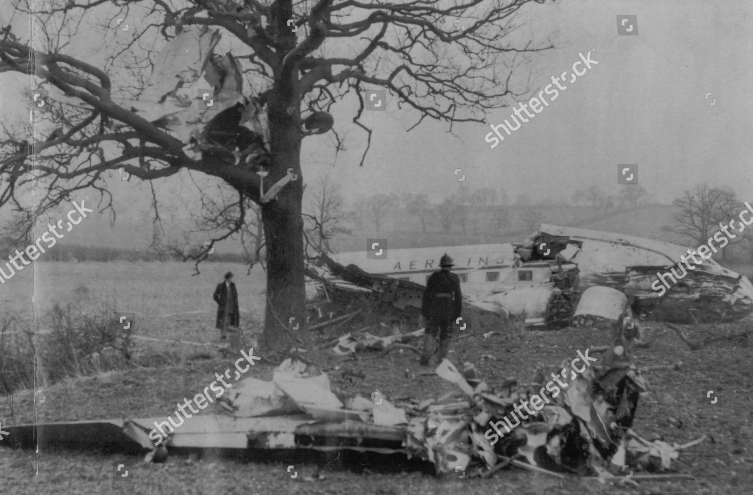 Wreckage Aer Lingus Douglas Dc3 Dakota Editorial Stock Photo Stock