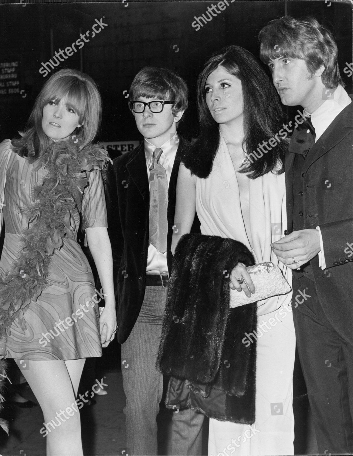 Lr Betsy Doster Peter Asher Sharon Sheeley Editorial Stock Photo ...