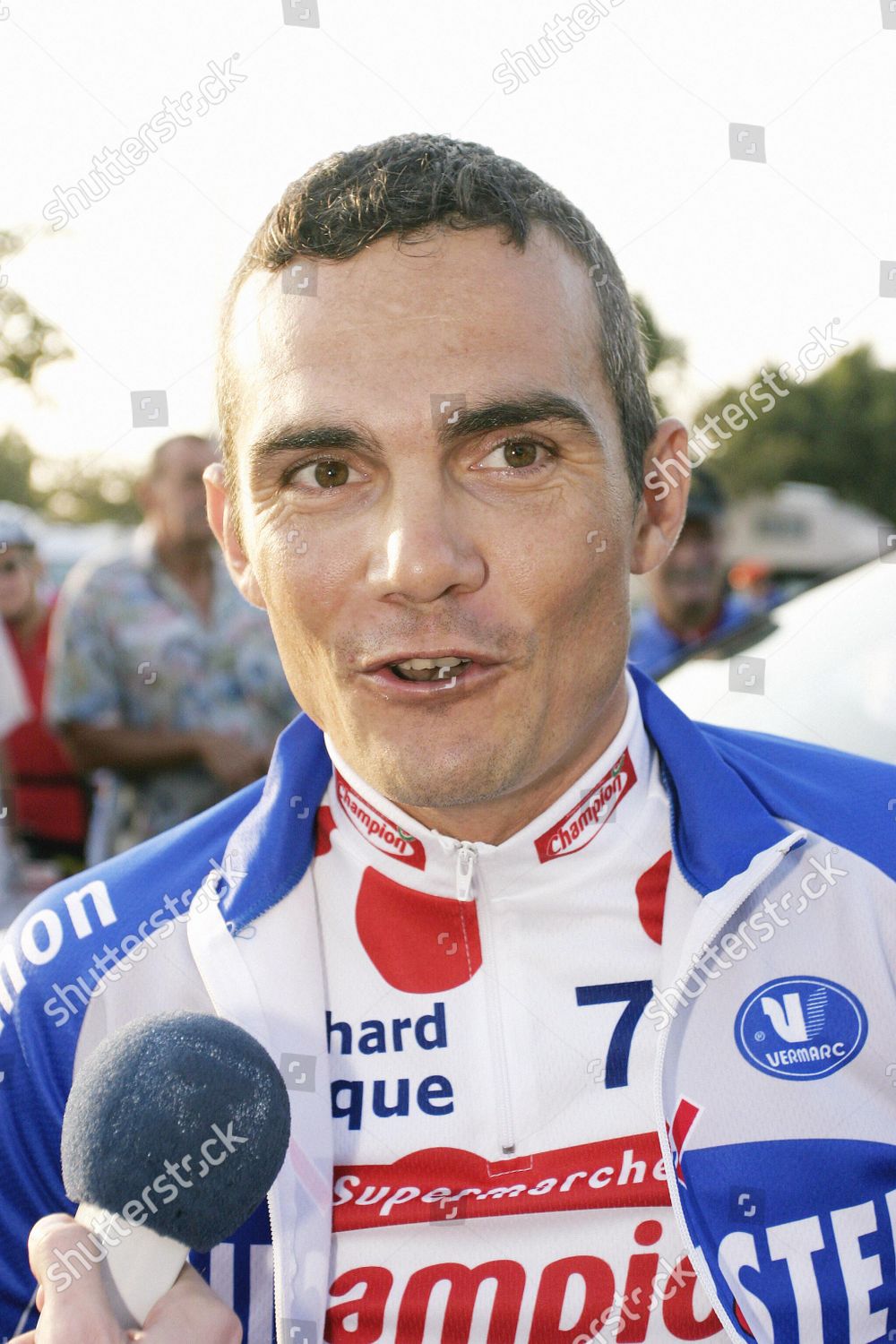 French Cyclist Richard Virenque Who Announced Editorial Stock Photo