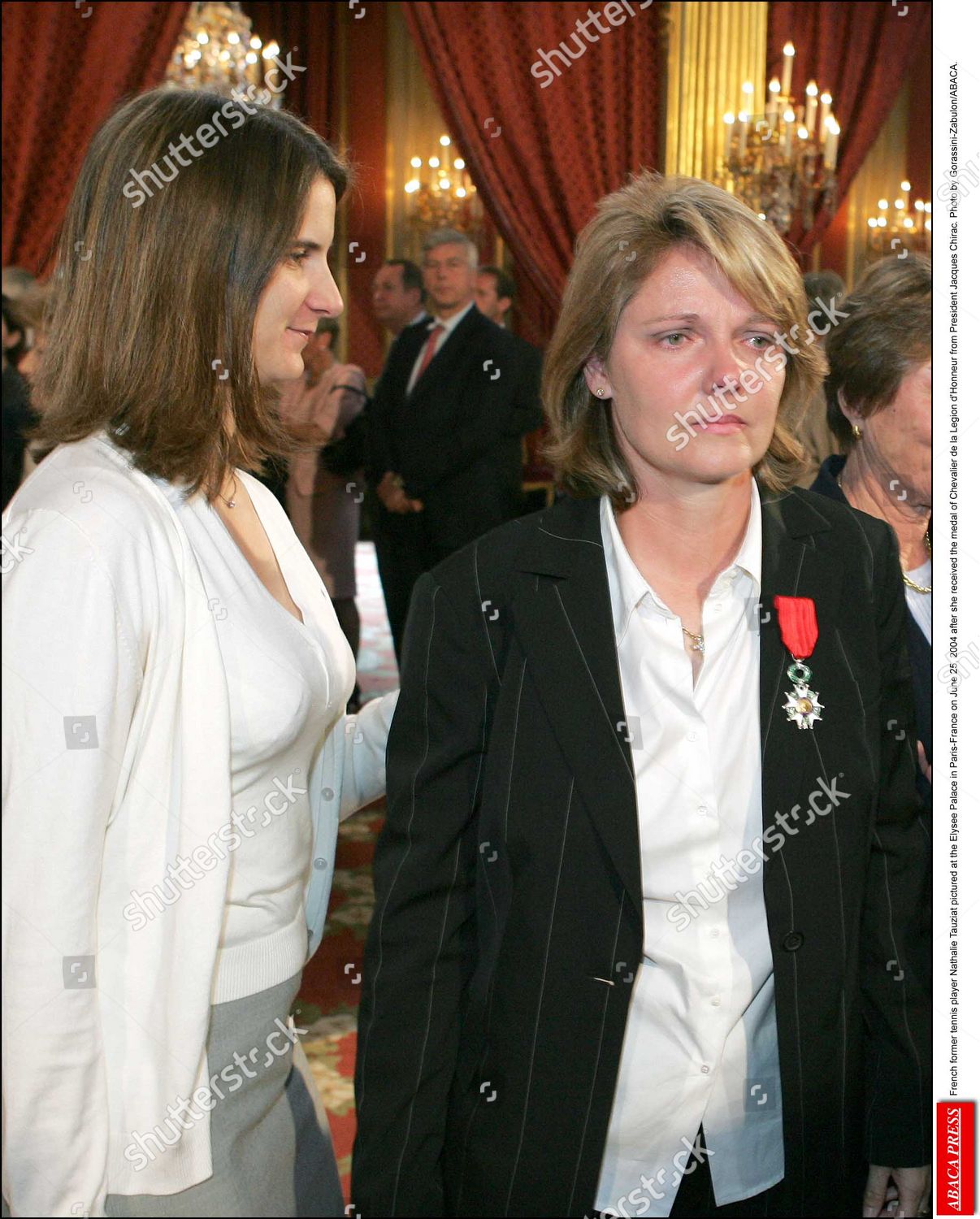 French Former Tennis Player Nathalie Tauziat Editorial Stock Photo